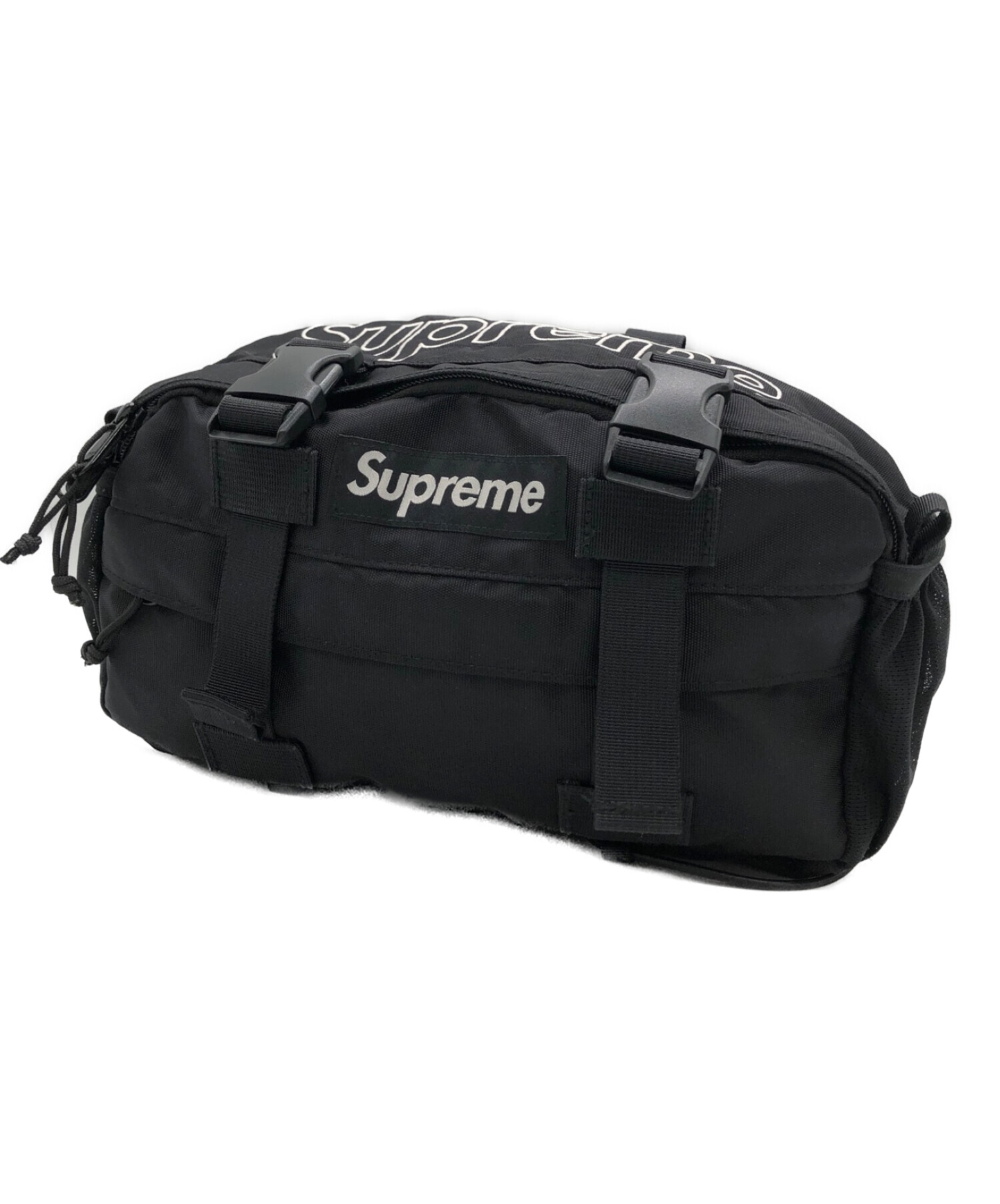 Supreme waist bag BLACK ウエストバッグ ブラック