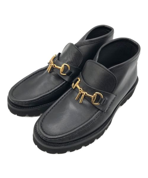 カミナンド CAMINANDO ビットローファー ブラック 6 2way（【中古 