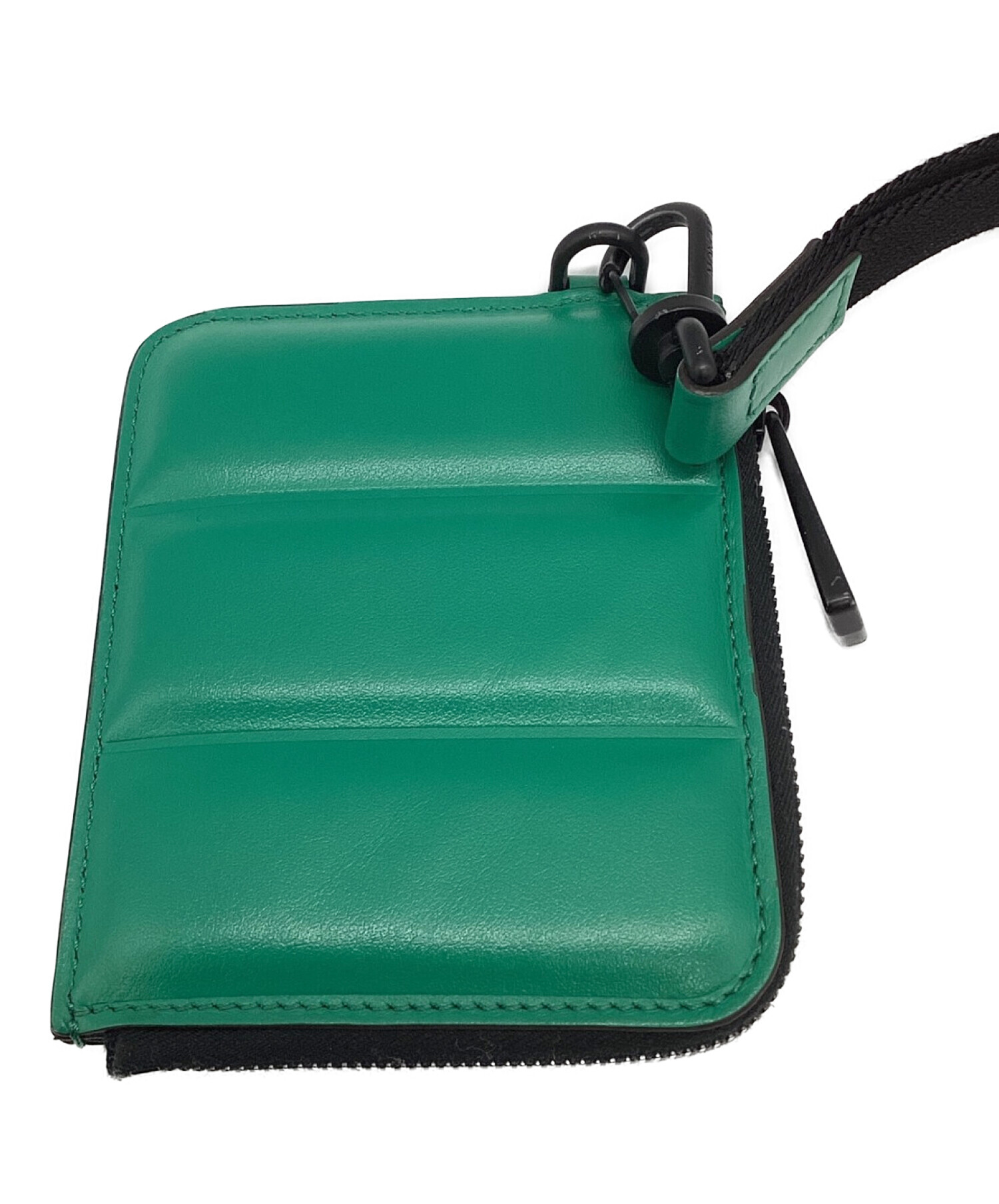 新品未使用】MONCLER スモールウォレット 首掛け モンクレール 緑