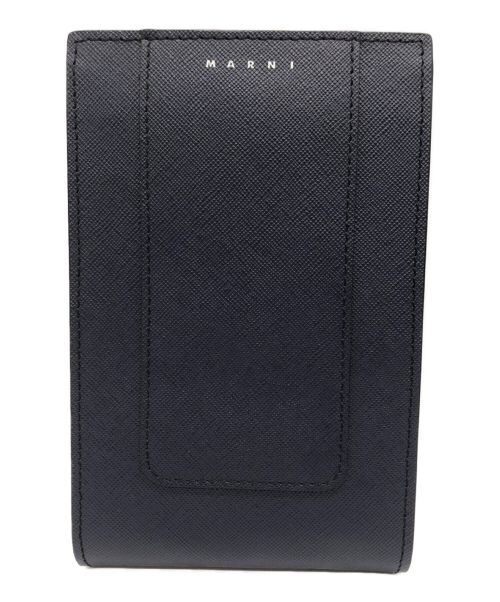 中古・古着通販】MARNI (マルニ) サフィアーノレザー ミニロゴ  