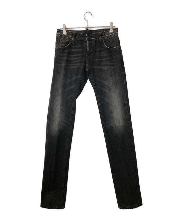中古・古着通販】DSQUARED2 (ディースクエアード) ブラックデニム 