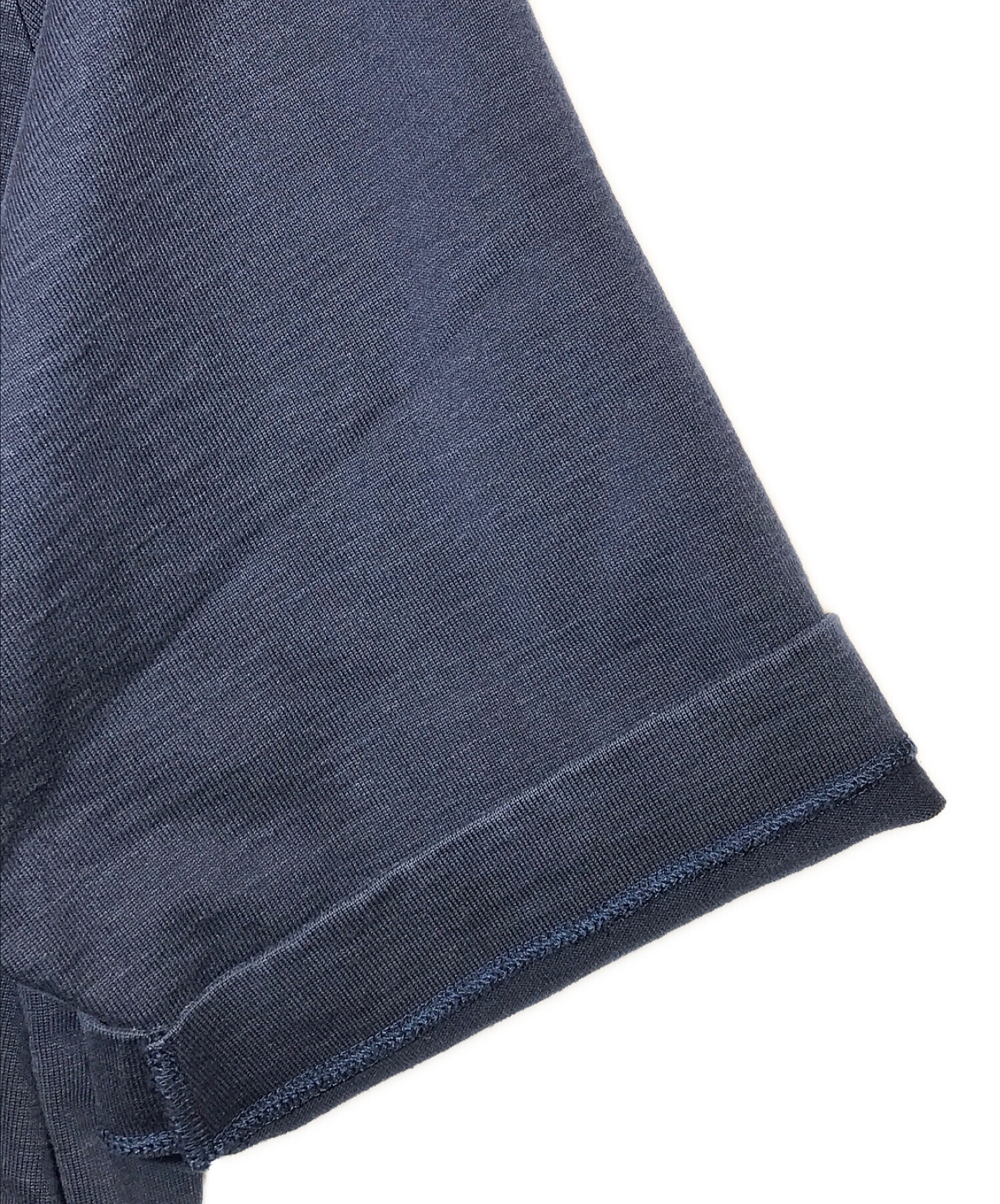 新品タグ付き！ATON ネイビーTシャツsize38