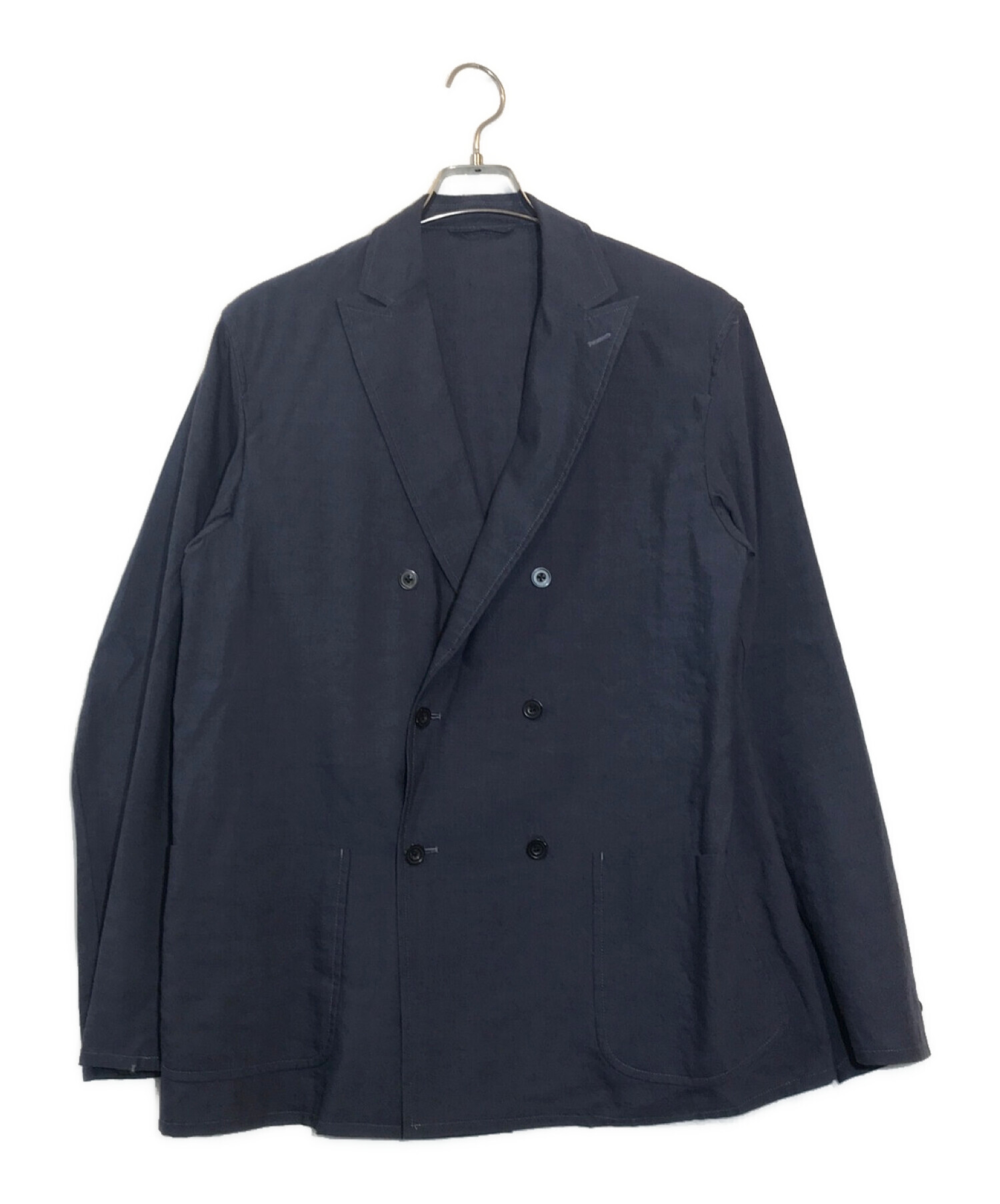 中古・古着通販】COMOLI (コモリ) リネンウールダブルジャケット 