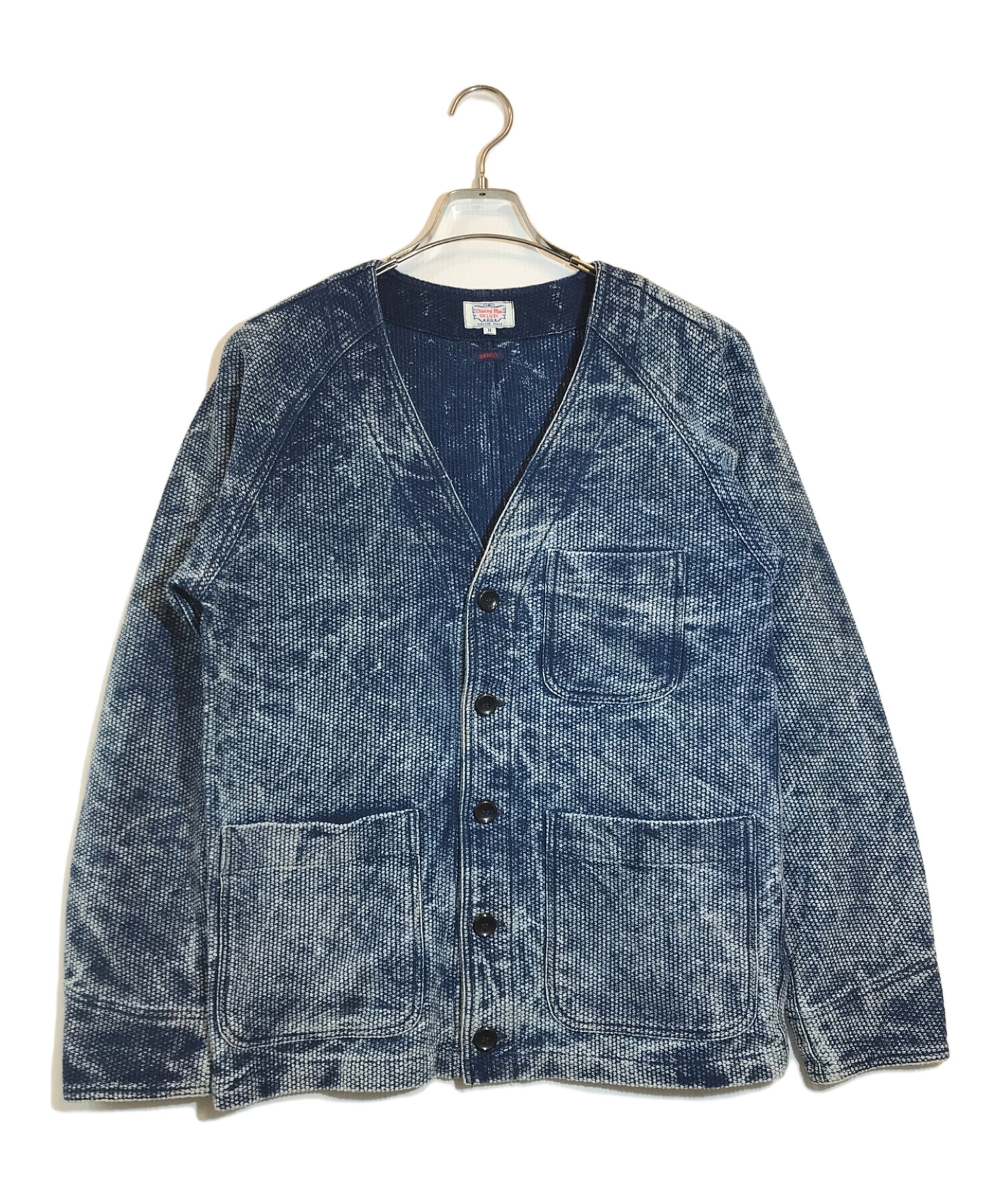 中古・古着通販】GAIJIN MADE (ガイジンメイド) ノーカラー刺し子 