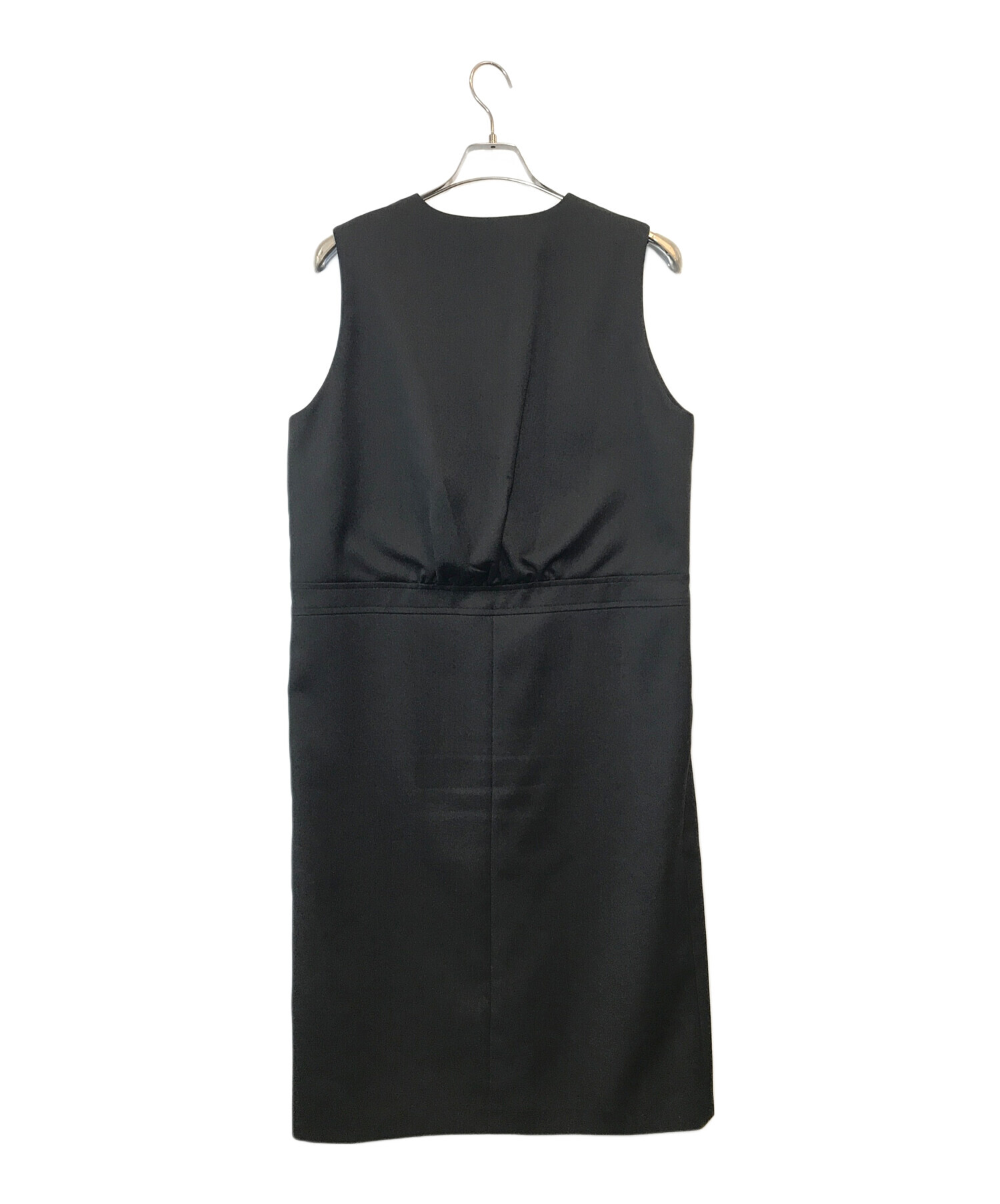 中古・古着通販】SACRA (サクラ) ノースリーブキーネックワンピース 