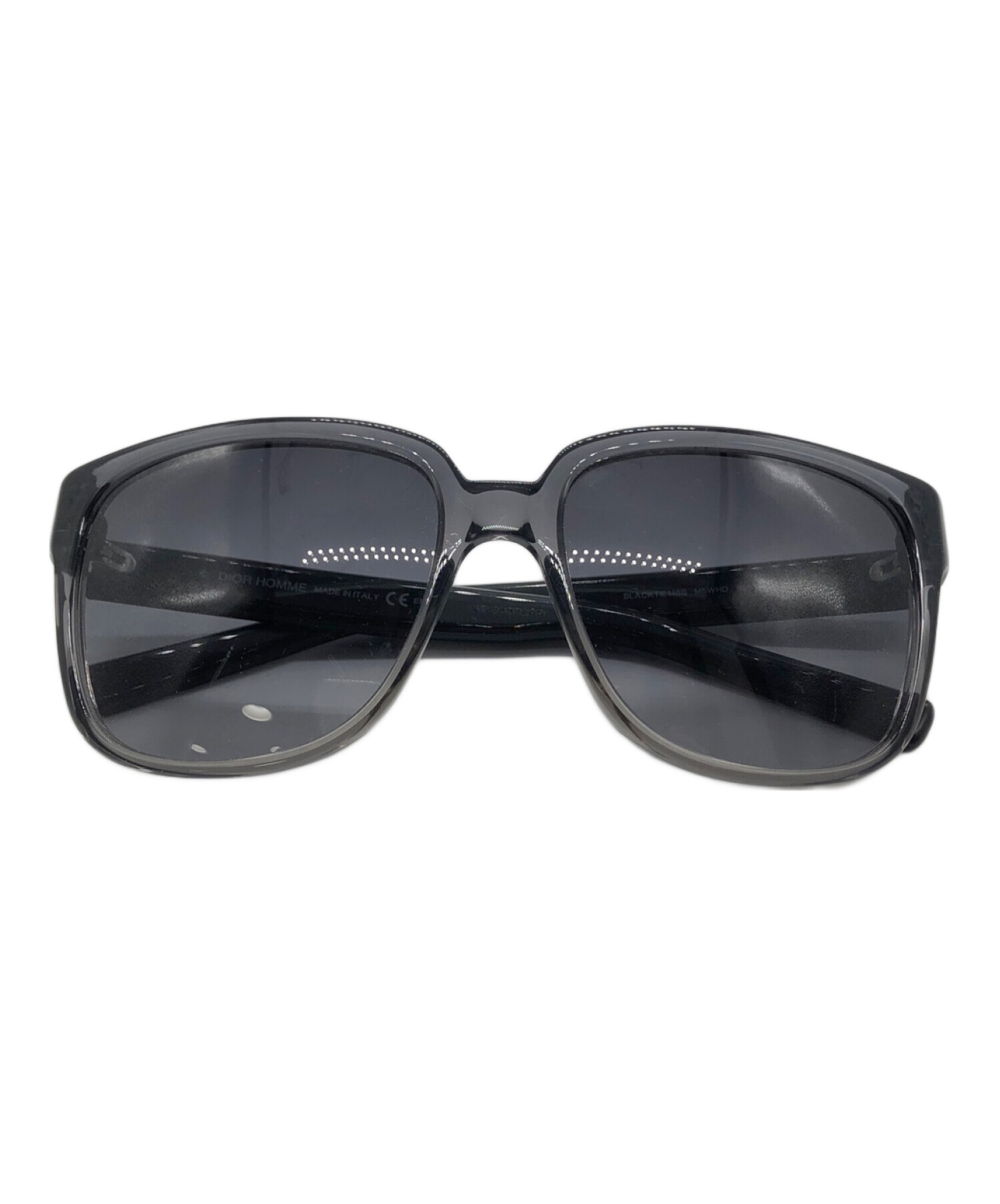 中古・古着通販】DIOR HOMME (ディオール オム) サングラス ブラック 