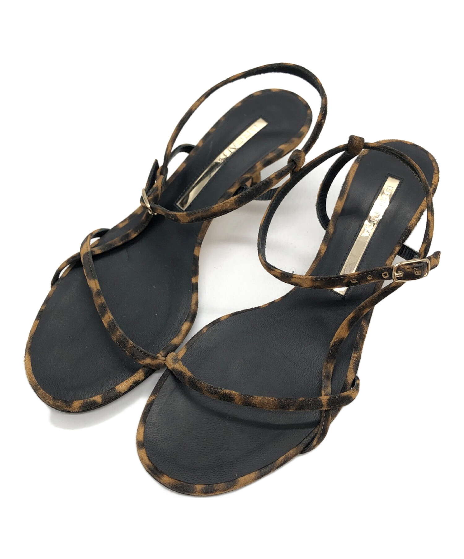 中古・古着通販】Brenta (ブレンタ) SP THINY STレオパードサンダル 