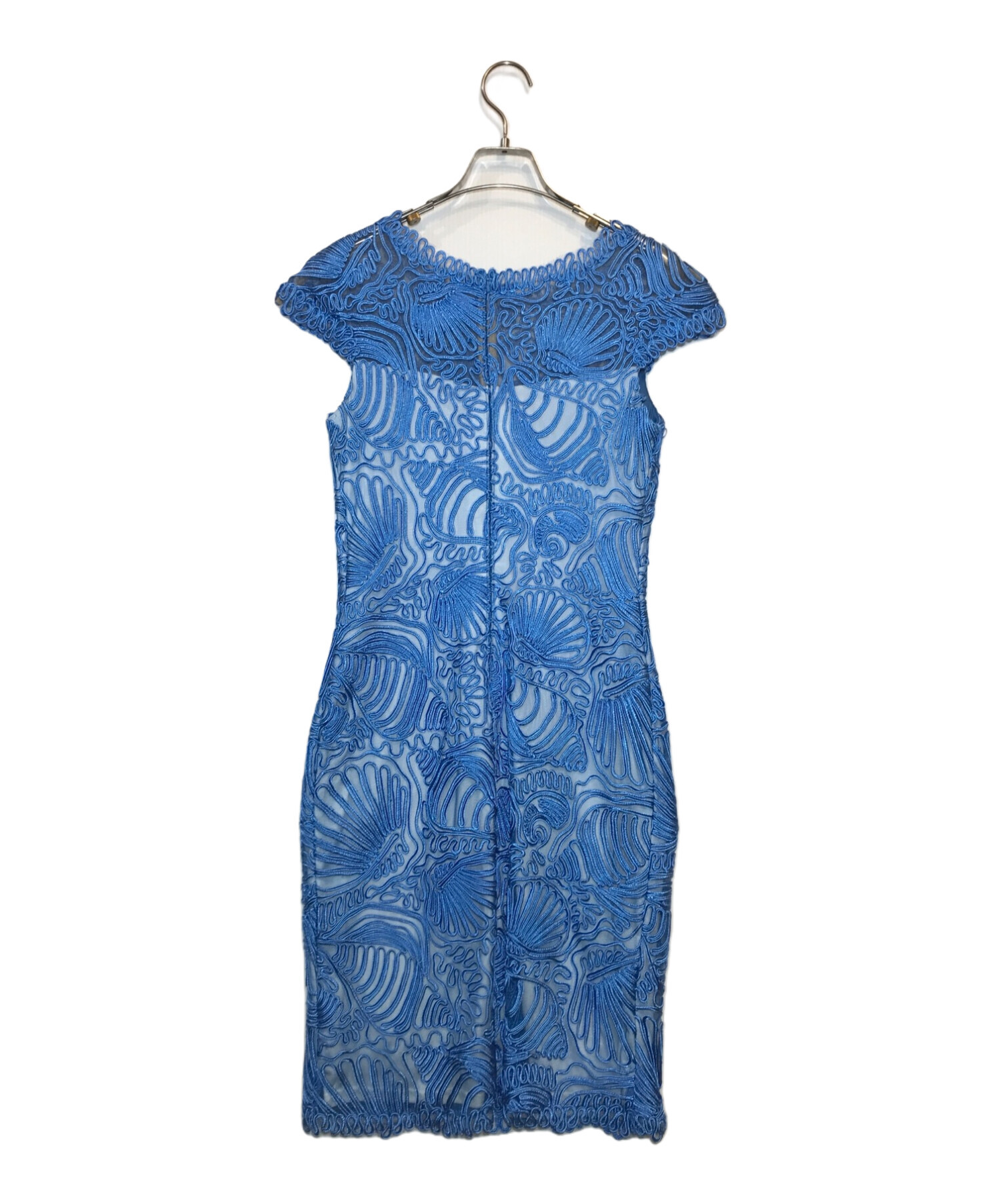 中古・古着通販】TADASHI SHOJI (タダシ ショージ) 貝殻刺繍チュール 