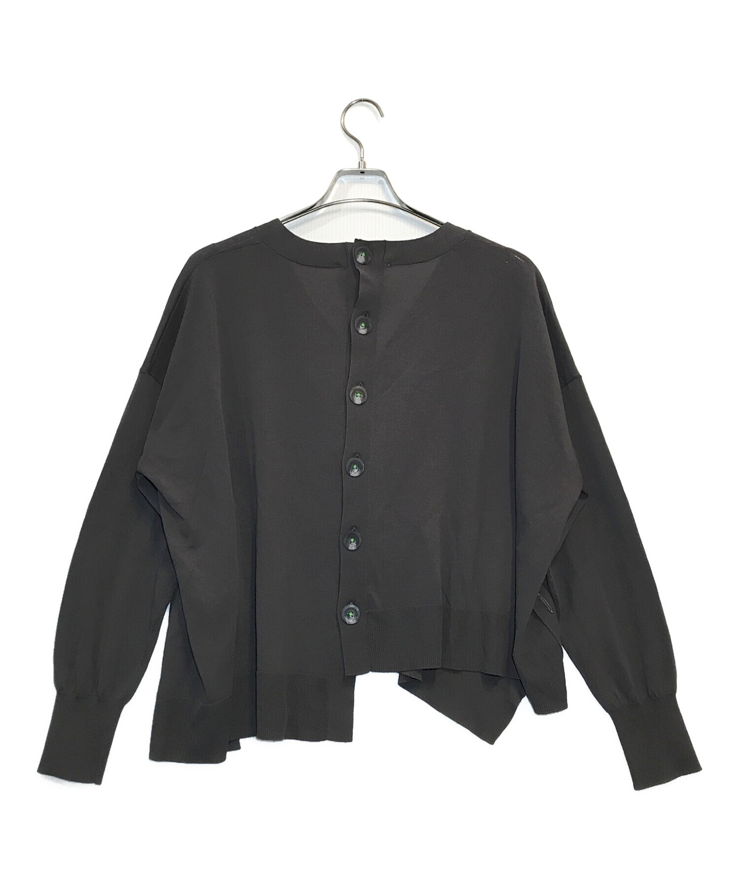 ENFOLD ブラック カーディガン サイズ38
