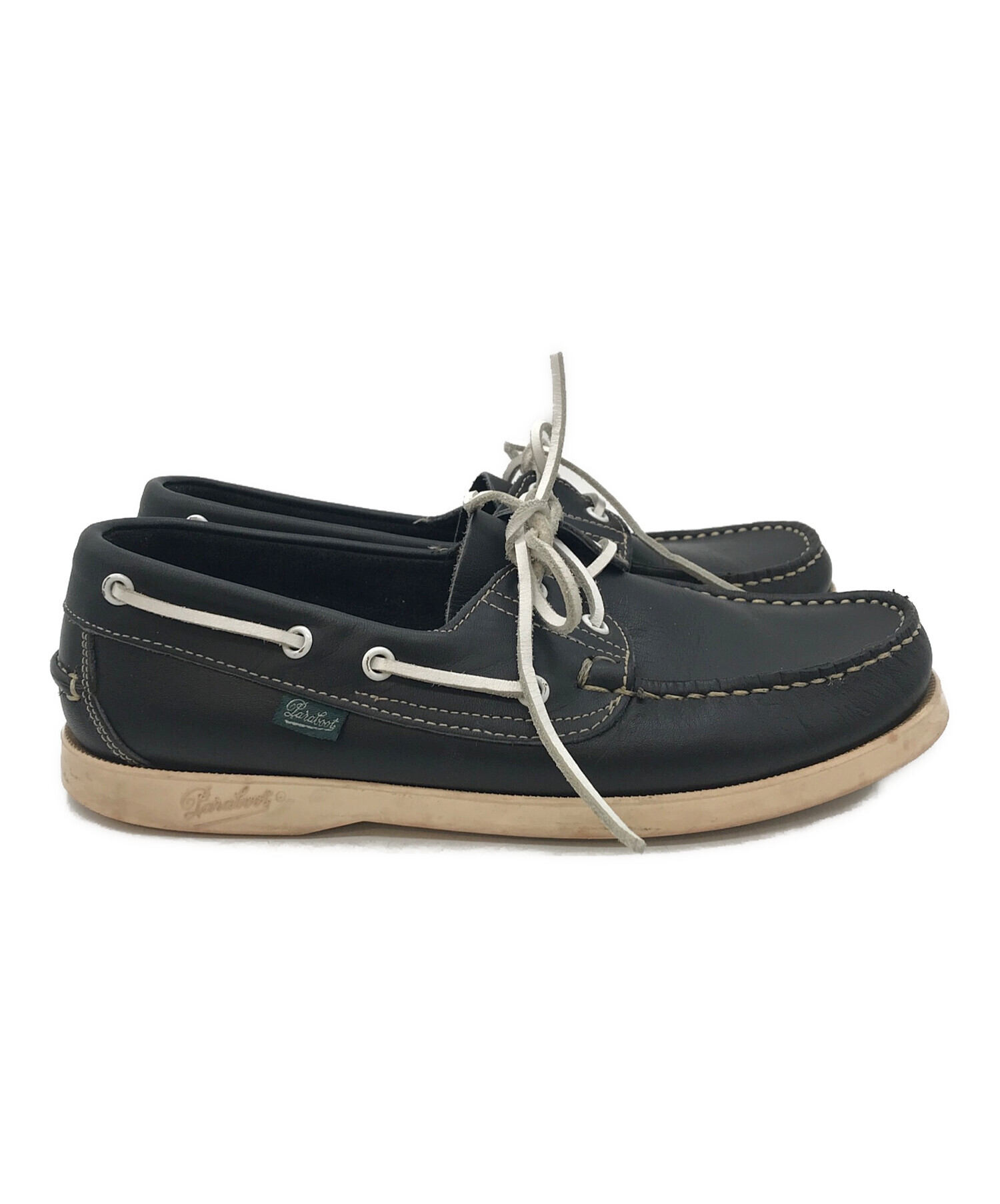 中古・古着通販】PARABOOT (パラブーツ) デッキシューズ ブラック 