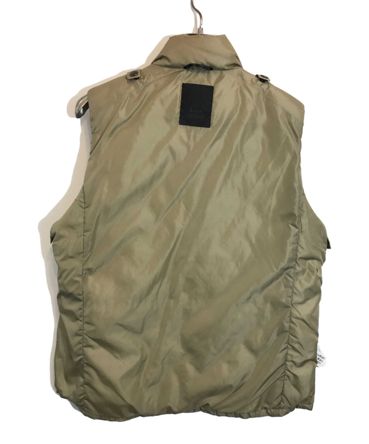 sale【美品】タトラスメンズダウンベストつき2wayモッズコート (カーキ)