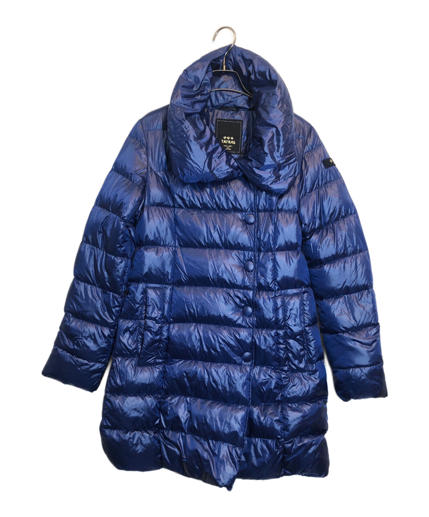 中古・古着通販】TATRAS (タトラス) AMANDAダウンコート ブルー サイズ 