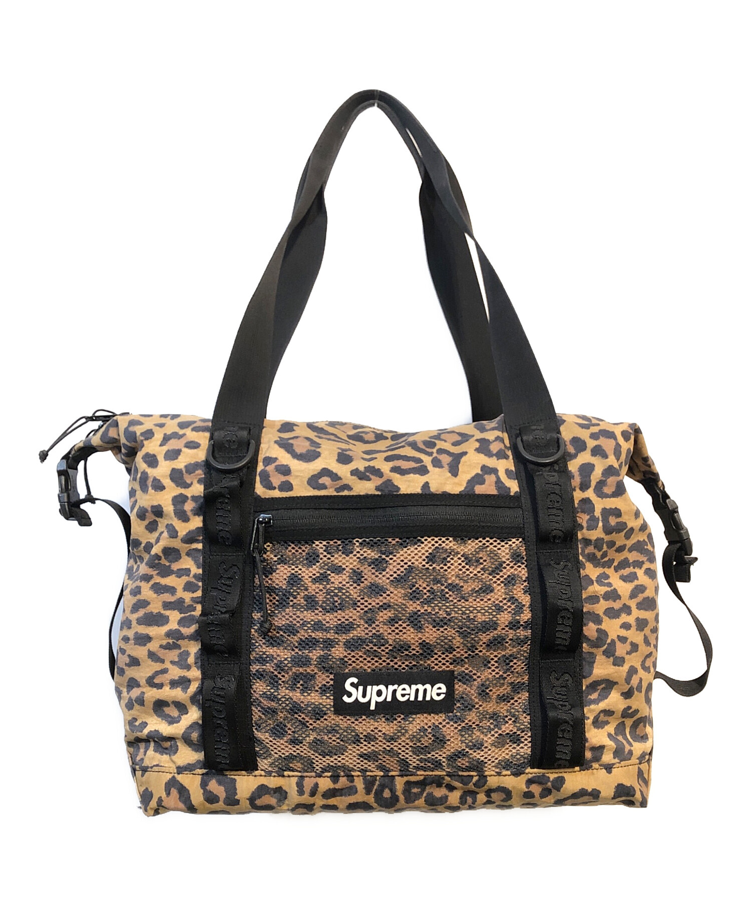 中古・古着通販】Supreme (シュプリーム) LEOPARD Zip Tote Bag  