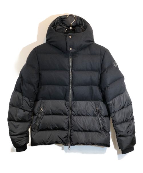 中古・古着通販】MONCLER (モンクレール) ウール切替ダウンジャケット 