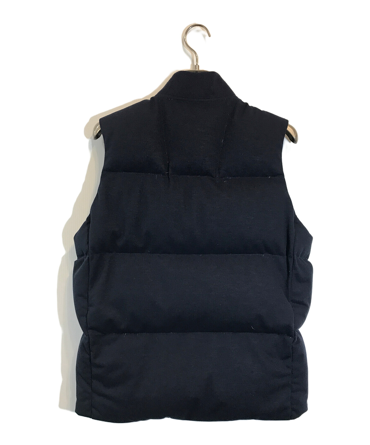 中古・古着通販】LACOSTE (ラコステ) ピケダウンベスト ネイビー 