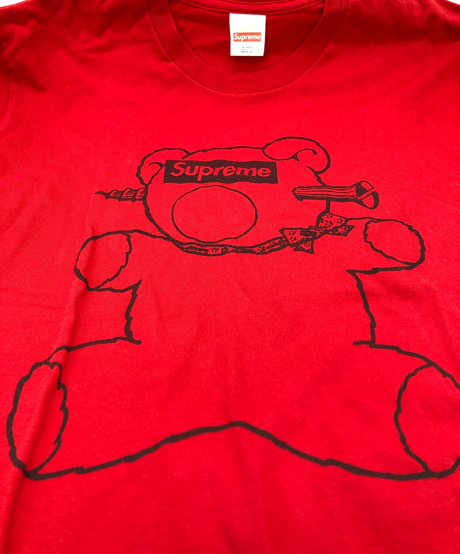 Supreme Undercover Bear Tee Black White M 15ss 2015年 黒 白 