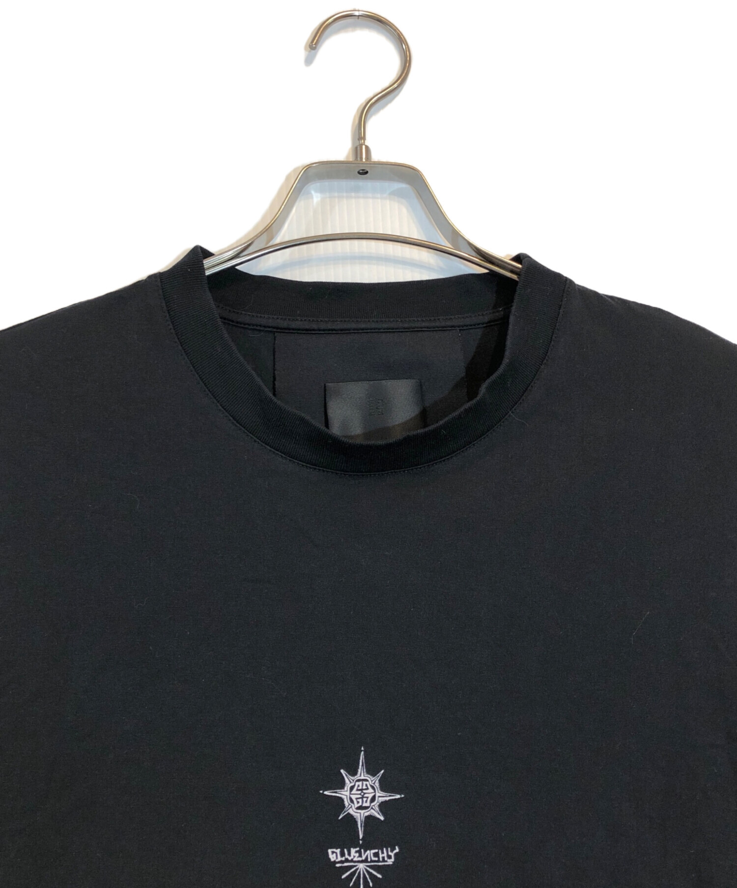 中古・古着通販】GIVENCHY (ジバンシィ) ローズクロスプリントTシャツ 