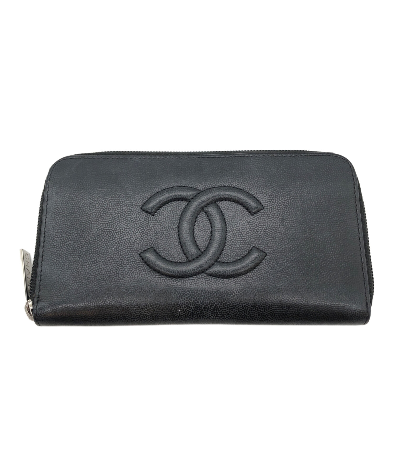 中古・古着通販】CHANEL (シャネル) デカココラウンドファスナー 