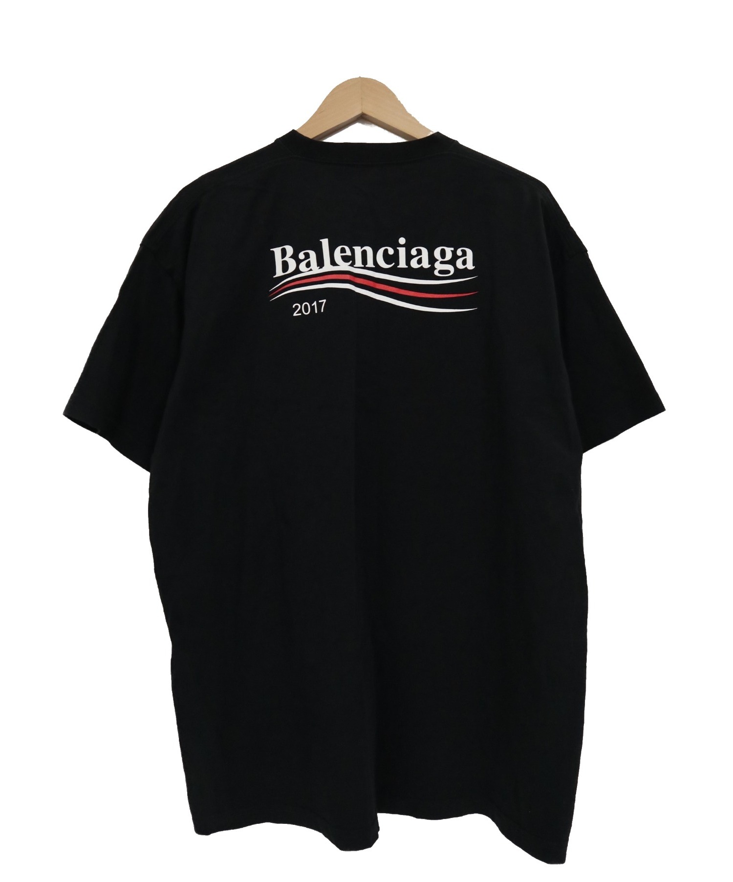 BALENCIAGA ロゴプリントシャツ 17aw