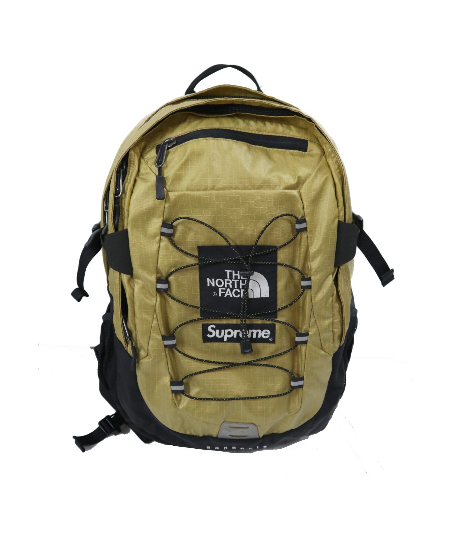Supreme the north face リュック bag gold