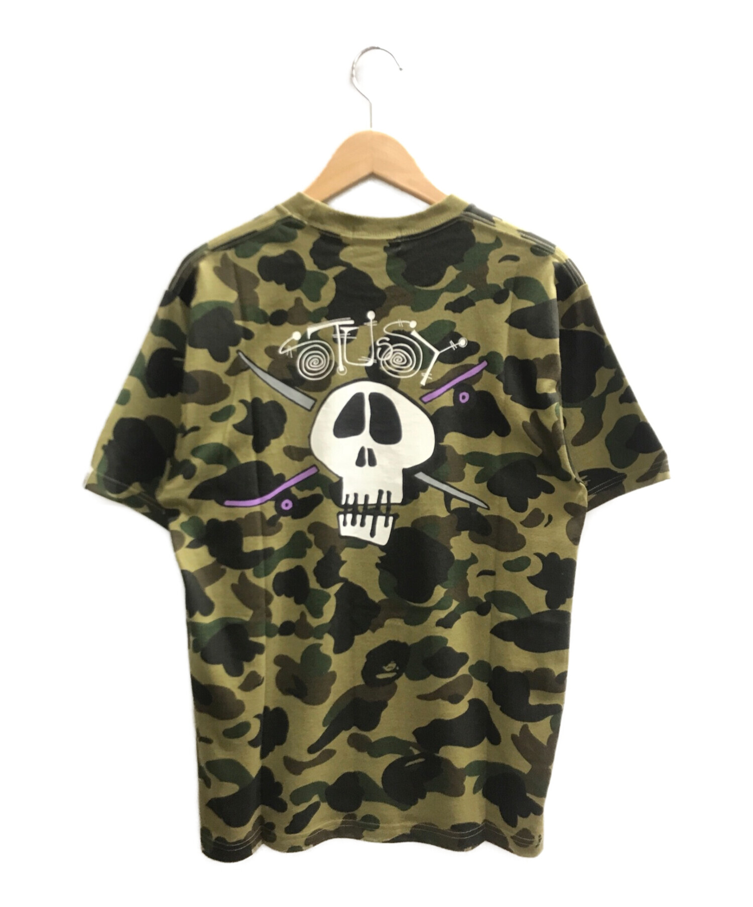 中古・古着通販】A BATHING APE × stussy (ア ベイシングエイプ 