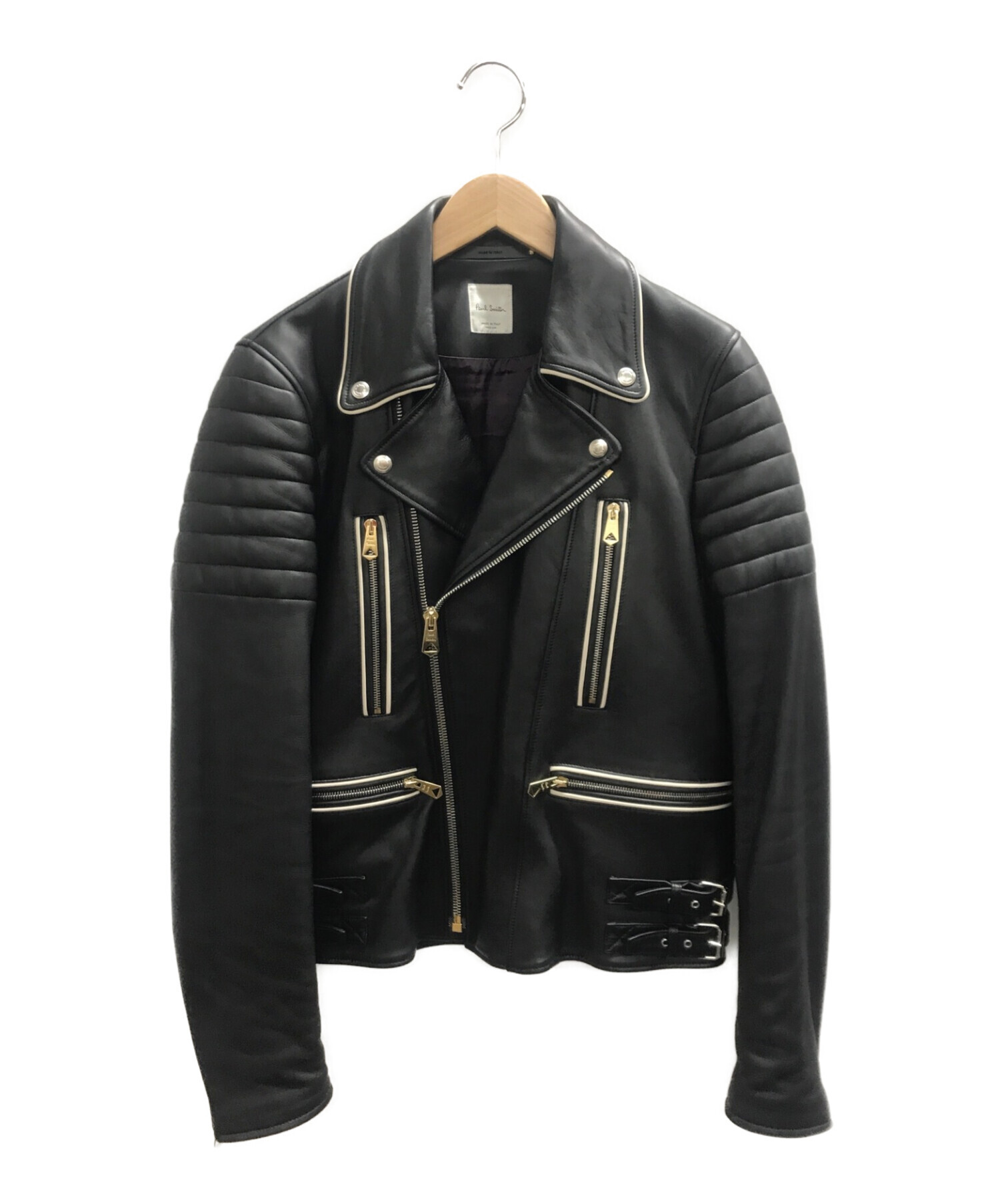 中古・古着通販】PAUL SMITH (ポールスミス) ダブルライダース 
