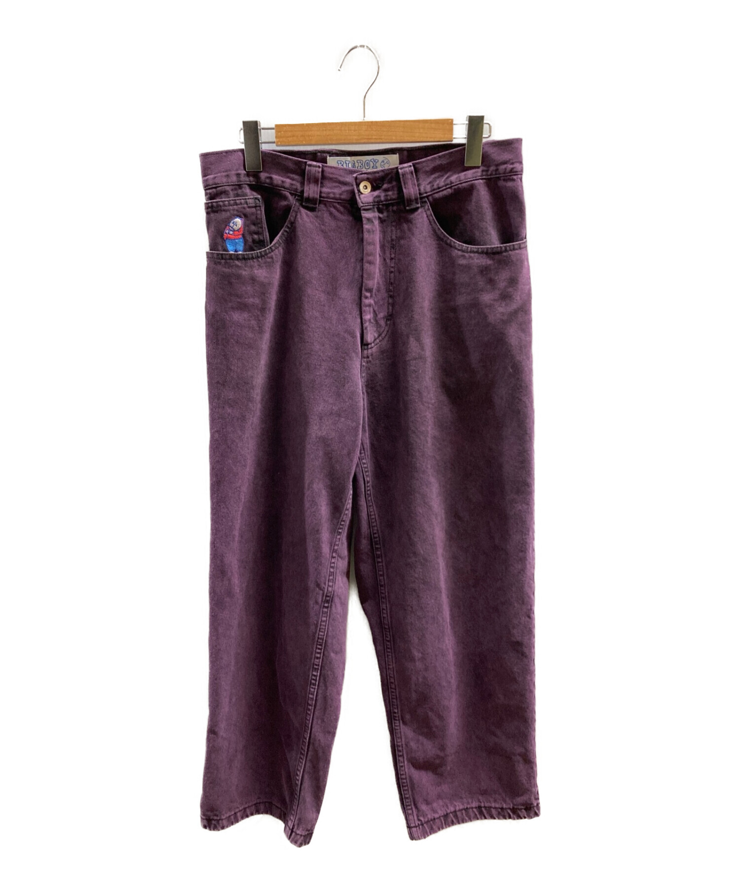 Polar Skate Co (ポーラー スケート カンパニー) bigboy jeans パープル サイズ:S