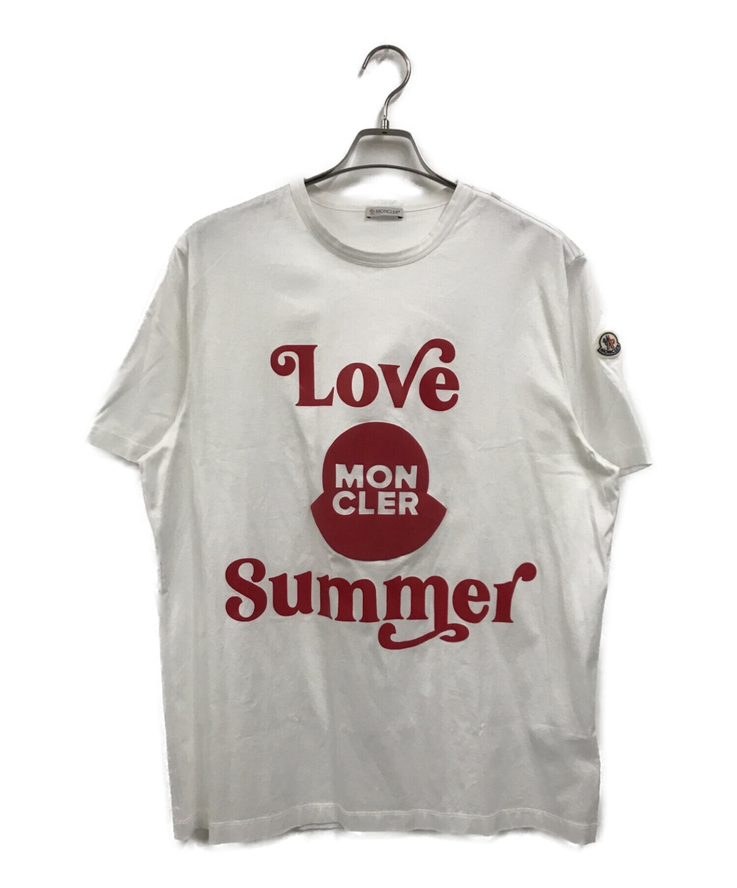 中古・古着通販】MONCLER (モンクレール) MAGLIA T-SHIRT LOVE SUMMER 