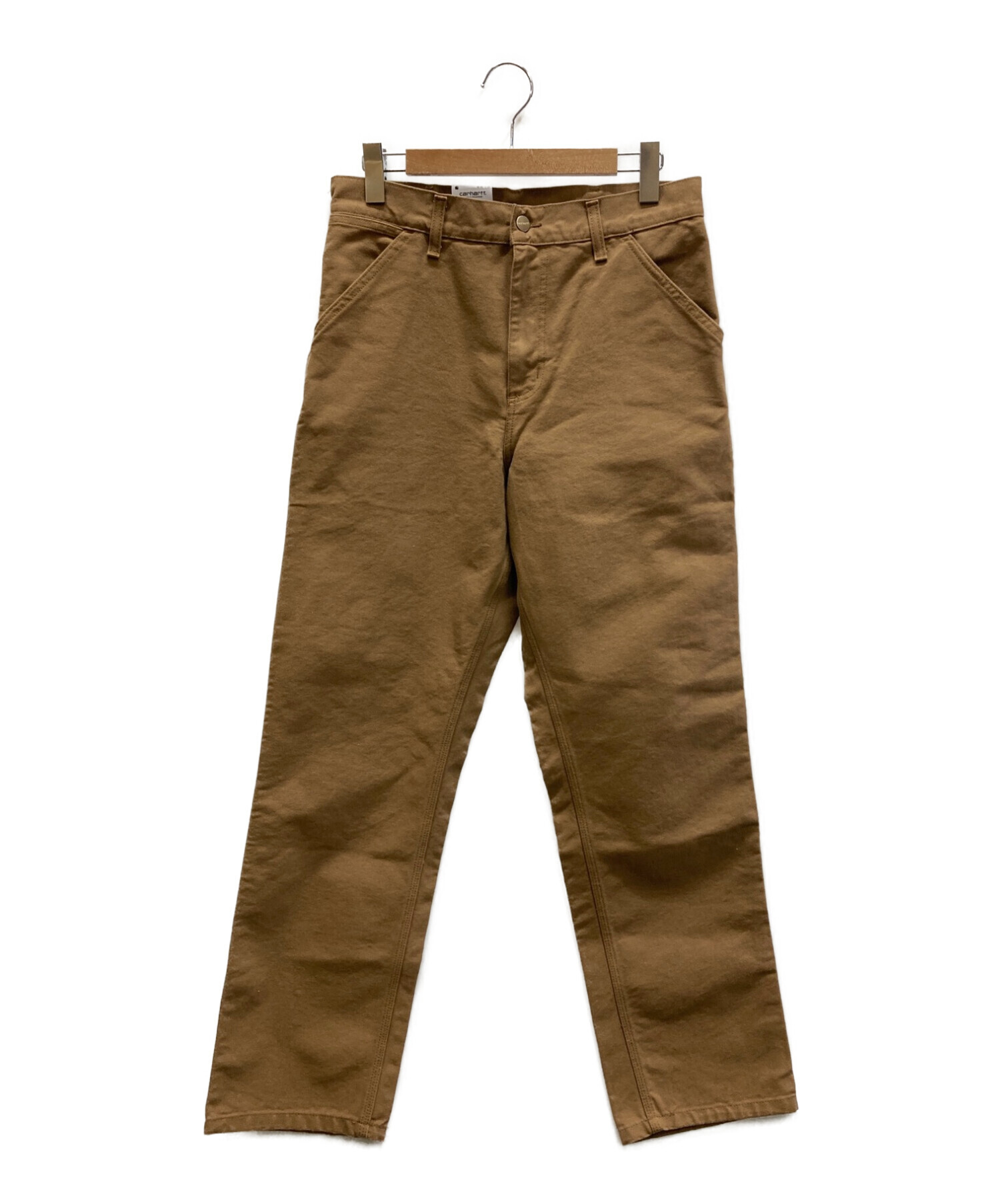 Carhartt WIP (カーハートダブリューアイピー) SINGLE KNEE PANTS ブラウン サイズ:30×32