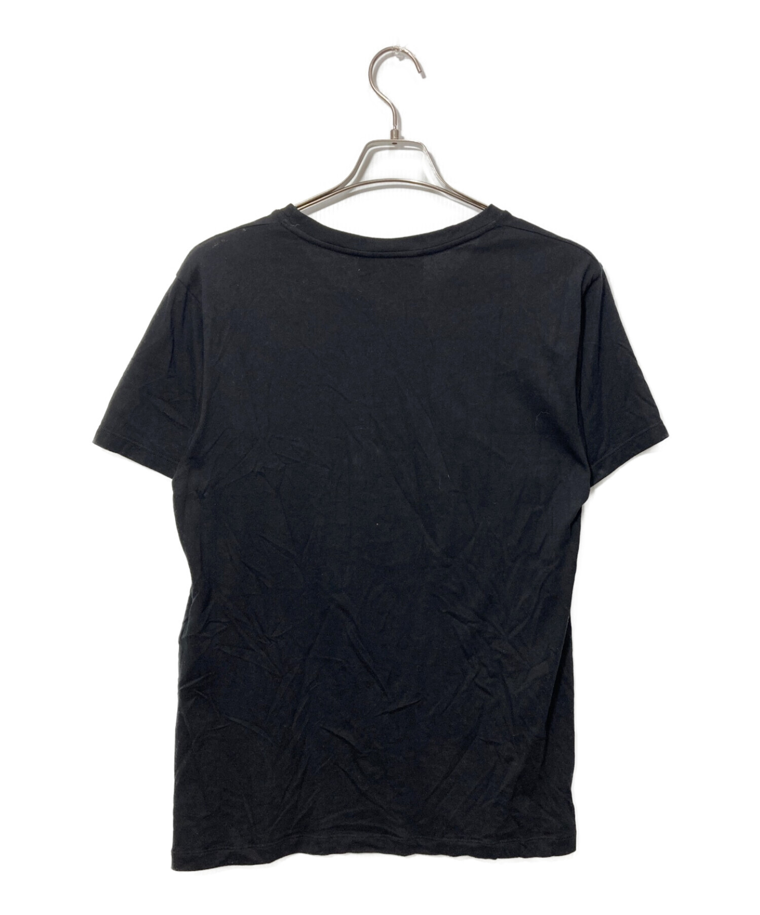 GUCCI (グッチ) インターロッキングG コットン オーバーサイズ Tシャツ ブラック サイズ:XS