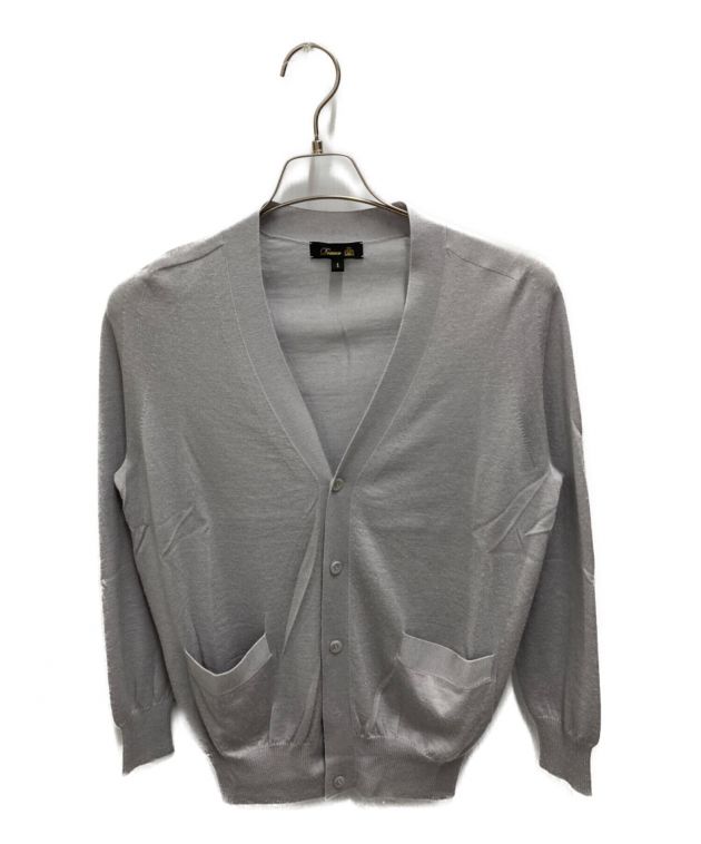 ドゥロワー Drawer 18G カシミヤ シルク カーディガン サイズ1