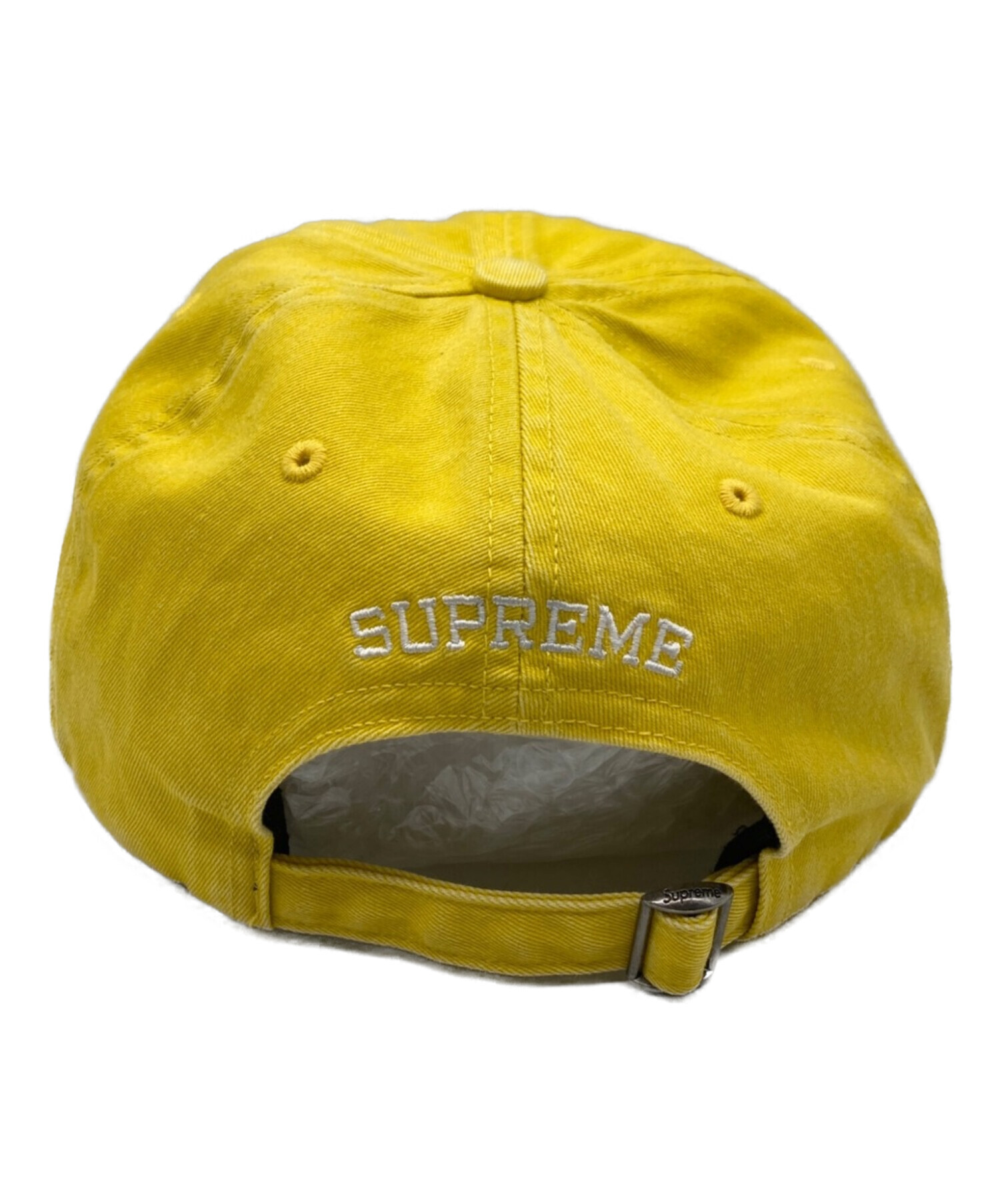 Supreme (シュプリーム) S Logo ６‐Panel CAP イエロー