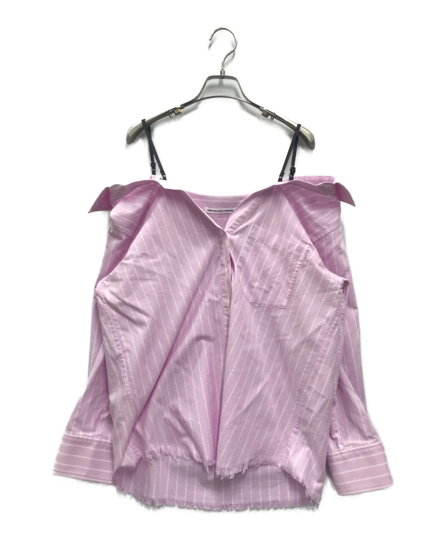 アレキサンダーワンピンクオフショルダーさシャツ アレキサンダーワンピンクオフショルダーさシャツ アレキサンダーワン