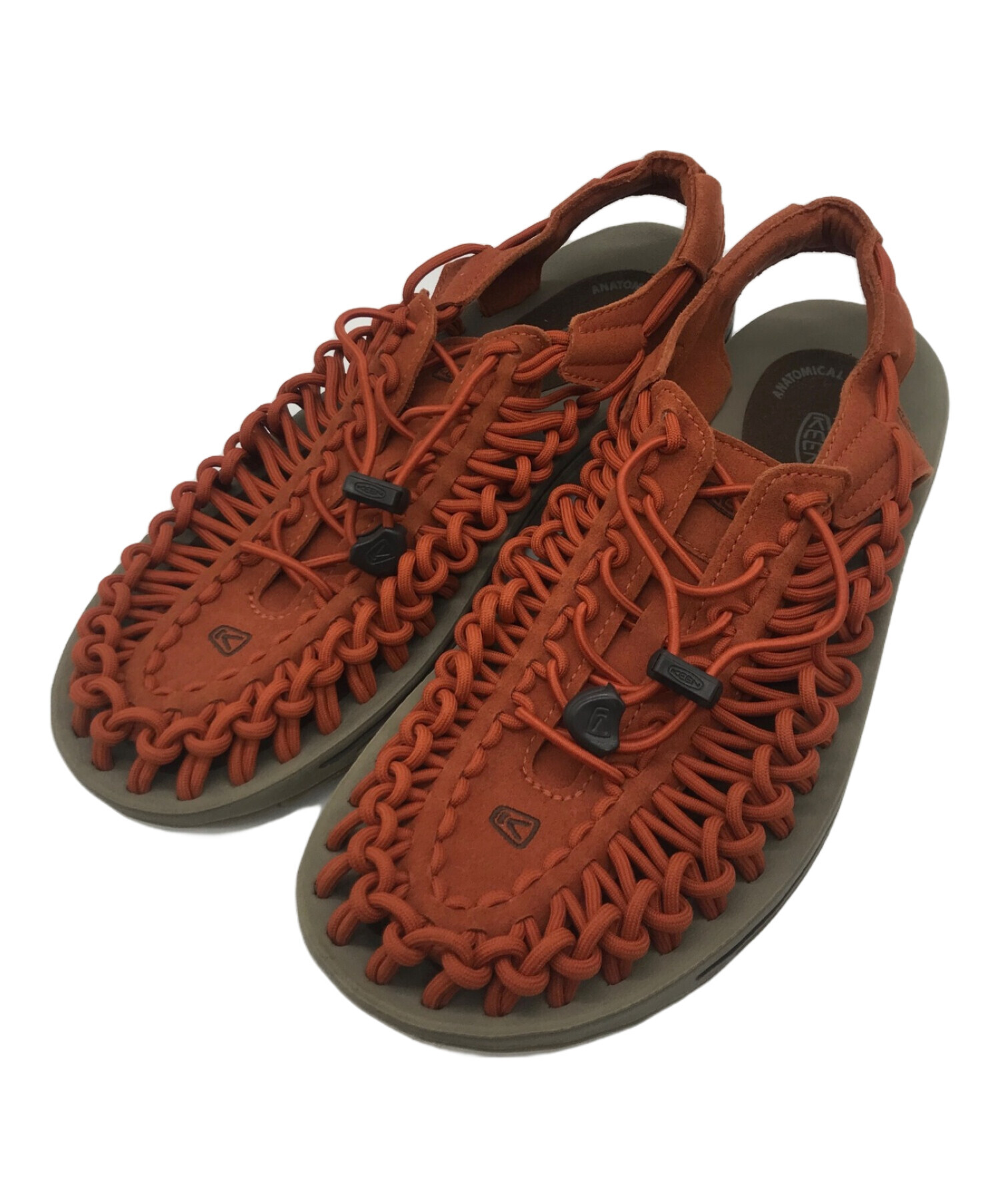 中古・古着通販】KEEN (キーン) ユニークサンダル オレンジ サイズ 