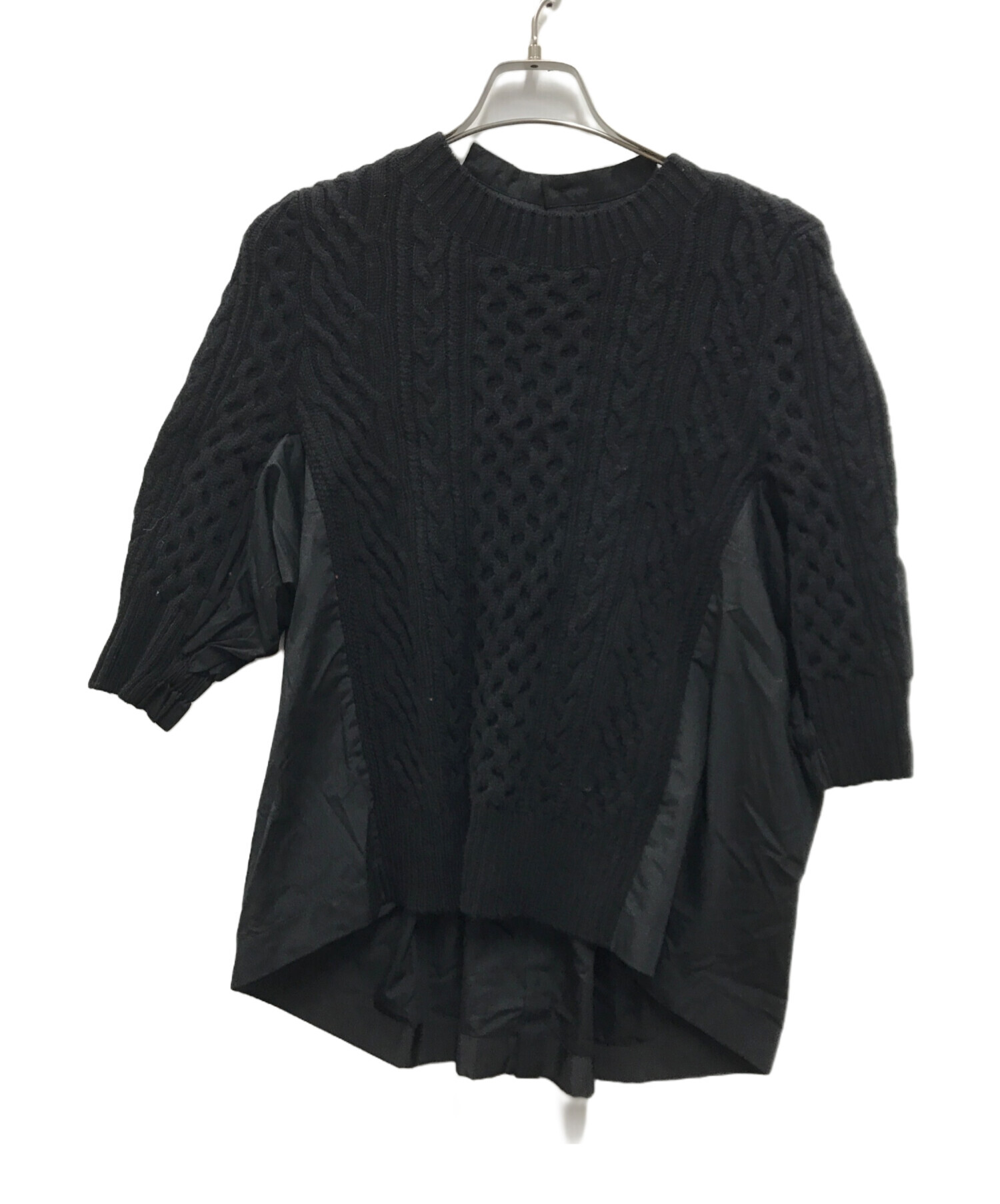 sacai バックプリーツニット sacai サカイ バックプリーツ ニット  