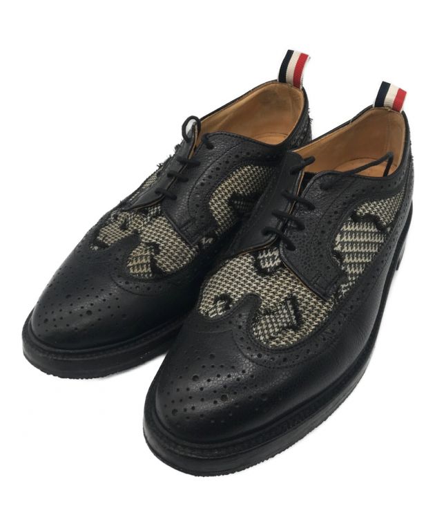 THOM BROWNE トムブラウン ウィングチップ　27cm 中古・古着通販】Thom Browne (トムブラウン) ウィングチップブーツ