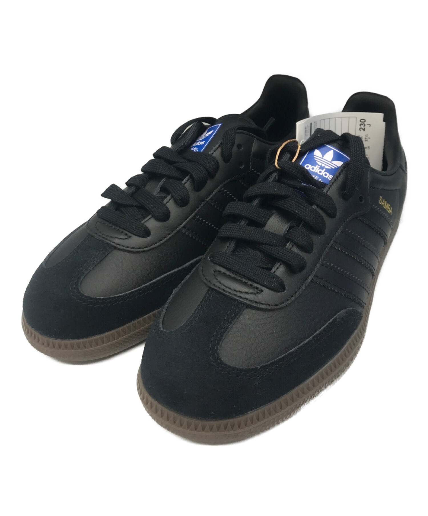 中古・古着通販】adidas (アディダス) SAMBA OG ブラック サイズ 