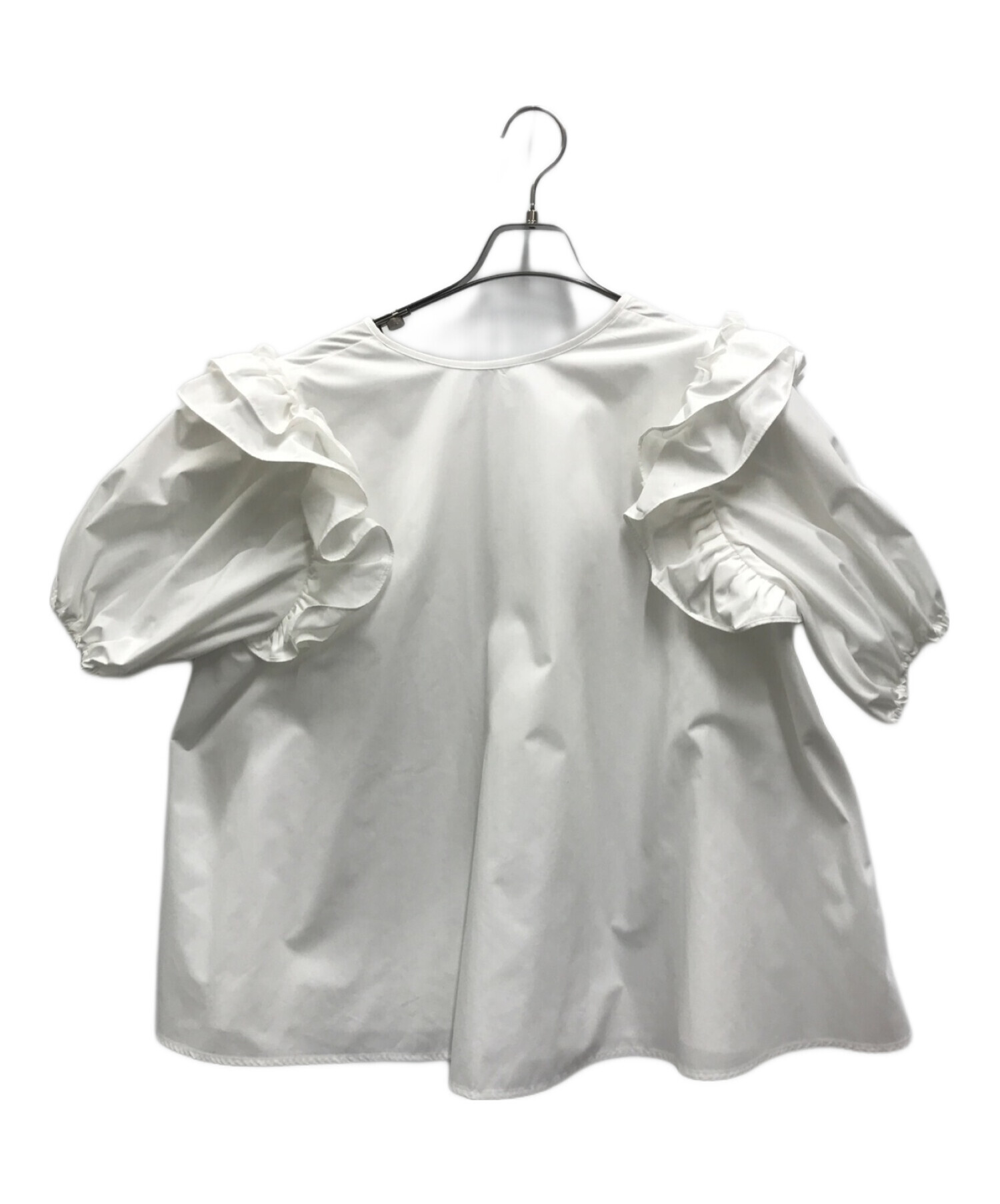 ロージーモンスター rosymonster トリプルフリルブラウス ホワイト