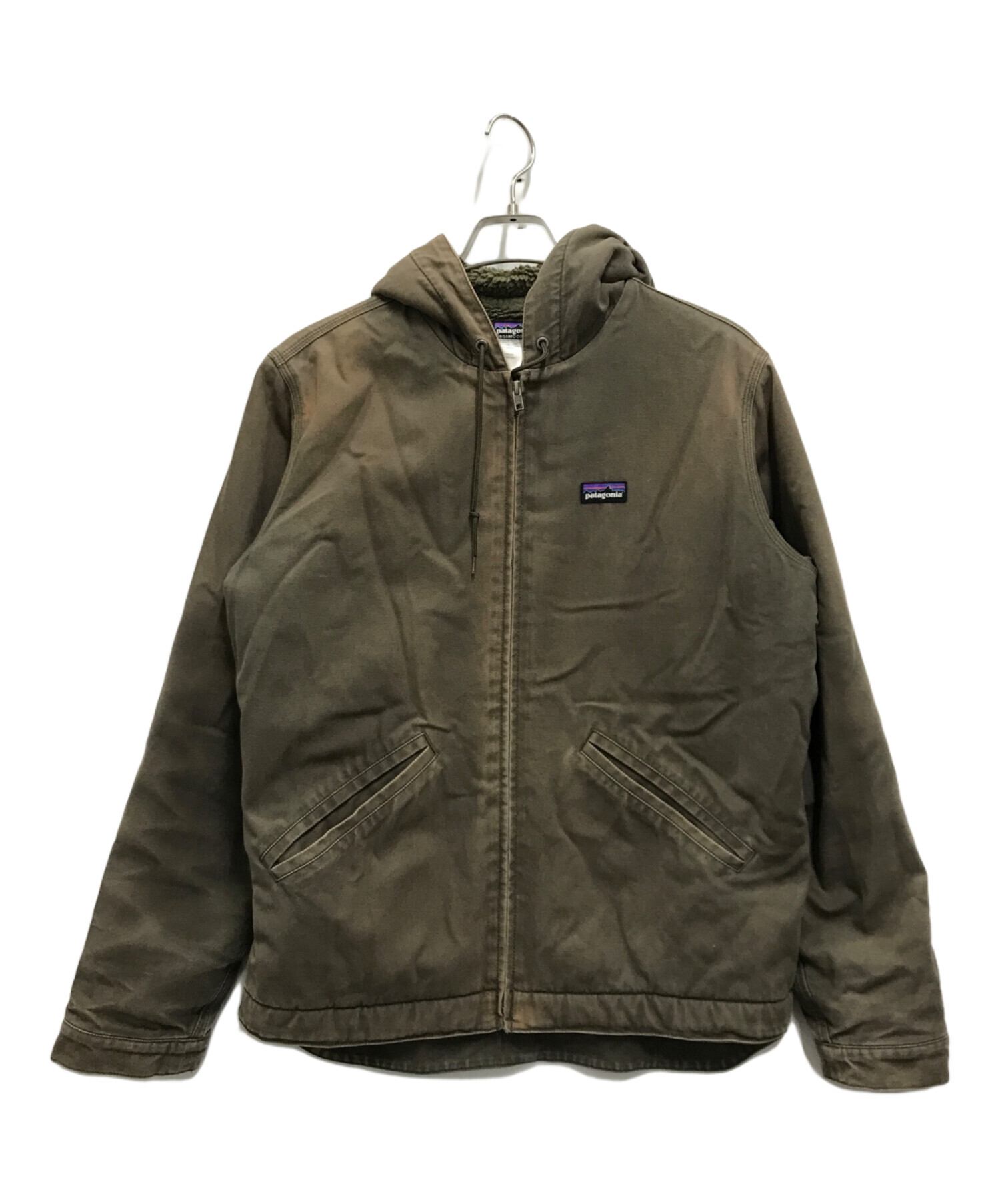 patagonia M's lined canvas hoody サイズ 未使用 【公式通販】