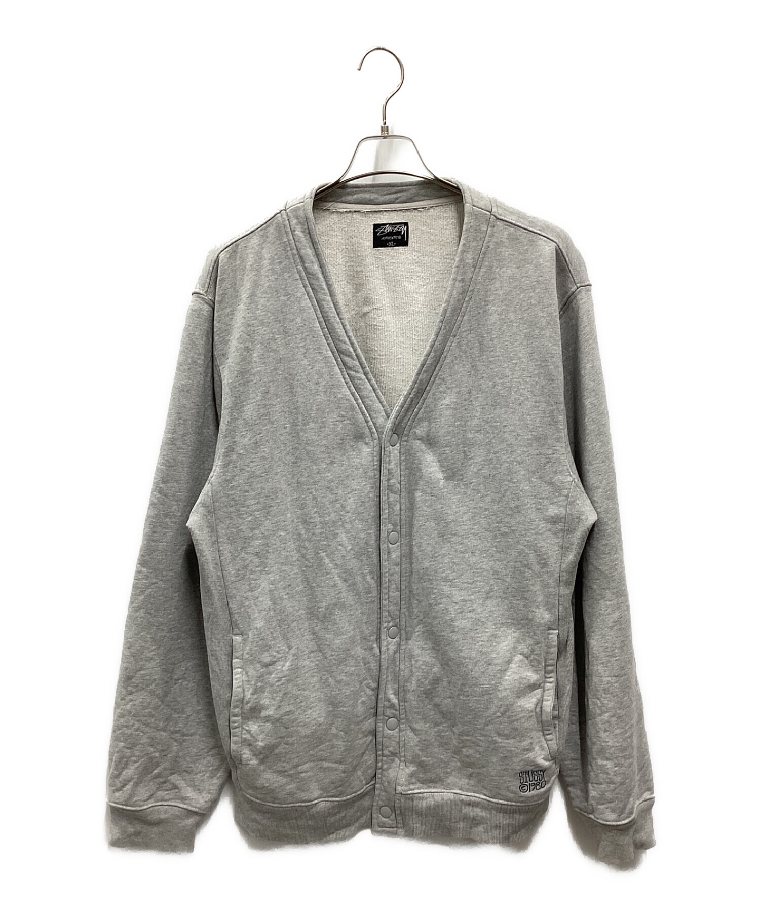 中古・古着通販】stussy (ステューシー) スナップボタンスウェット  
