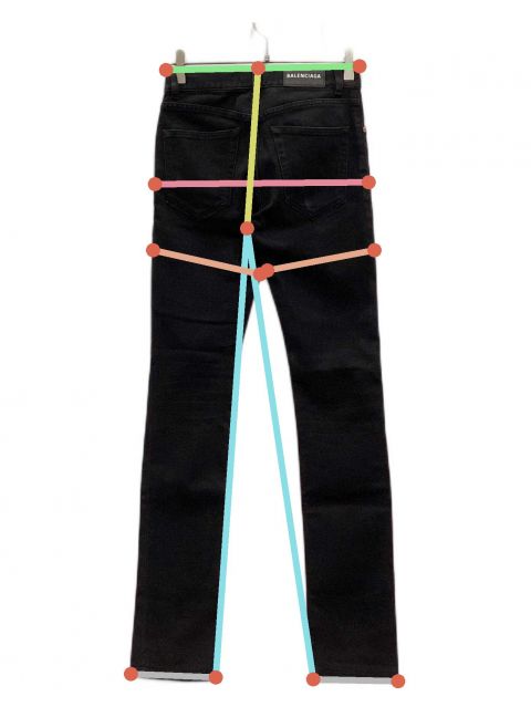 中古・古着通販】BALENCIAGA (バレンシアガ) スキニーデニムパンツ 