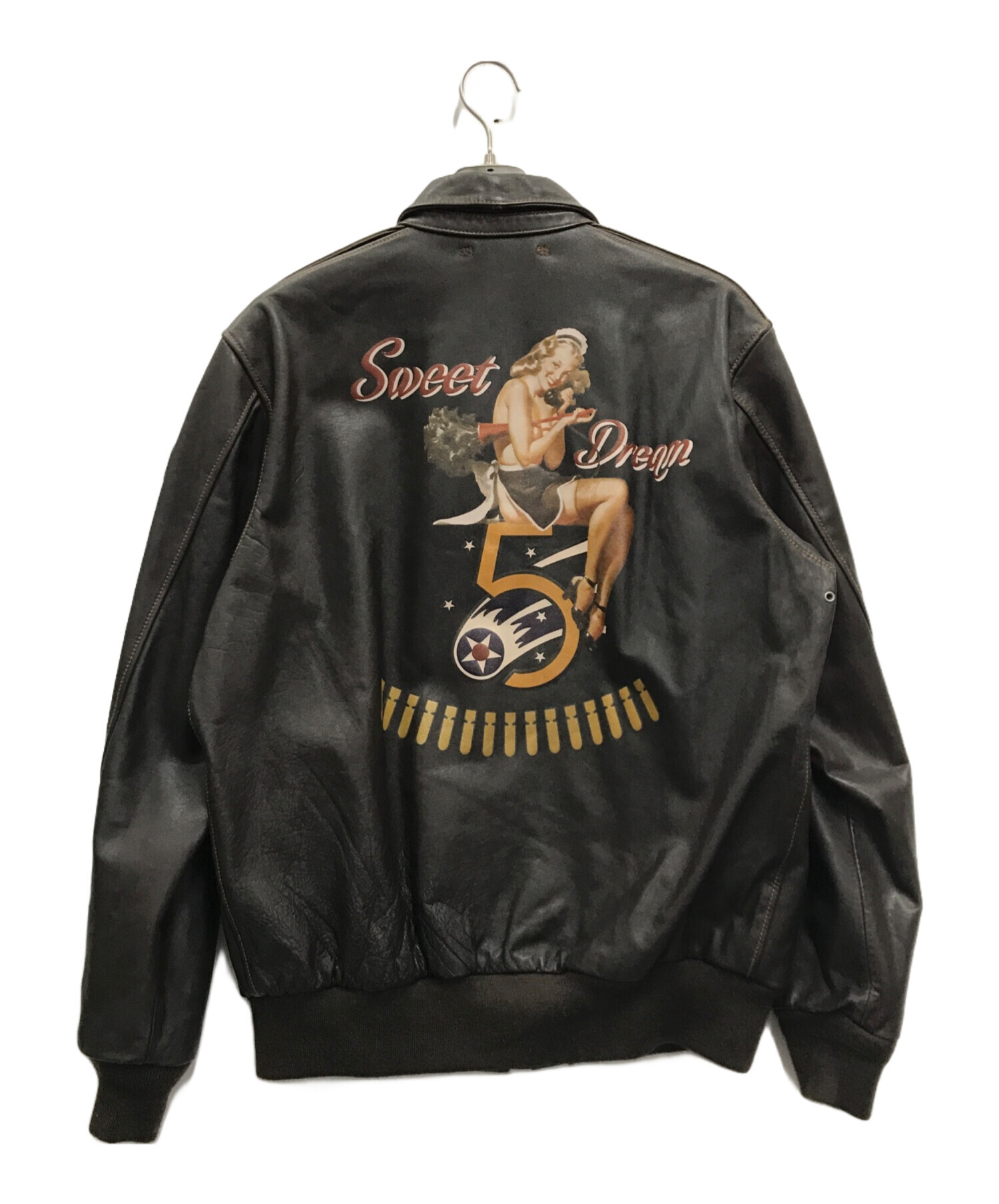 中古・古着通販】AVIREX (アヴィレックス) TYPE A-2 JACKET ブラウン 