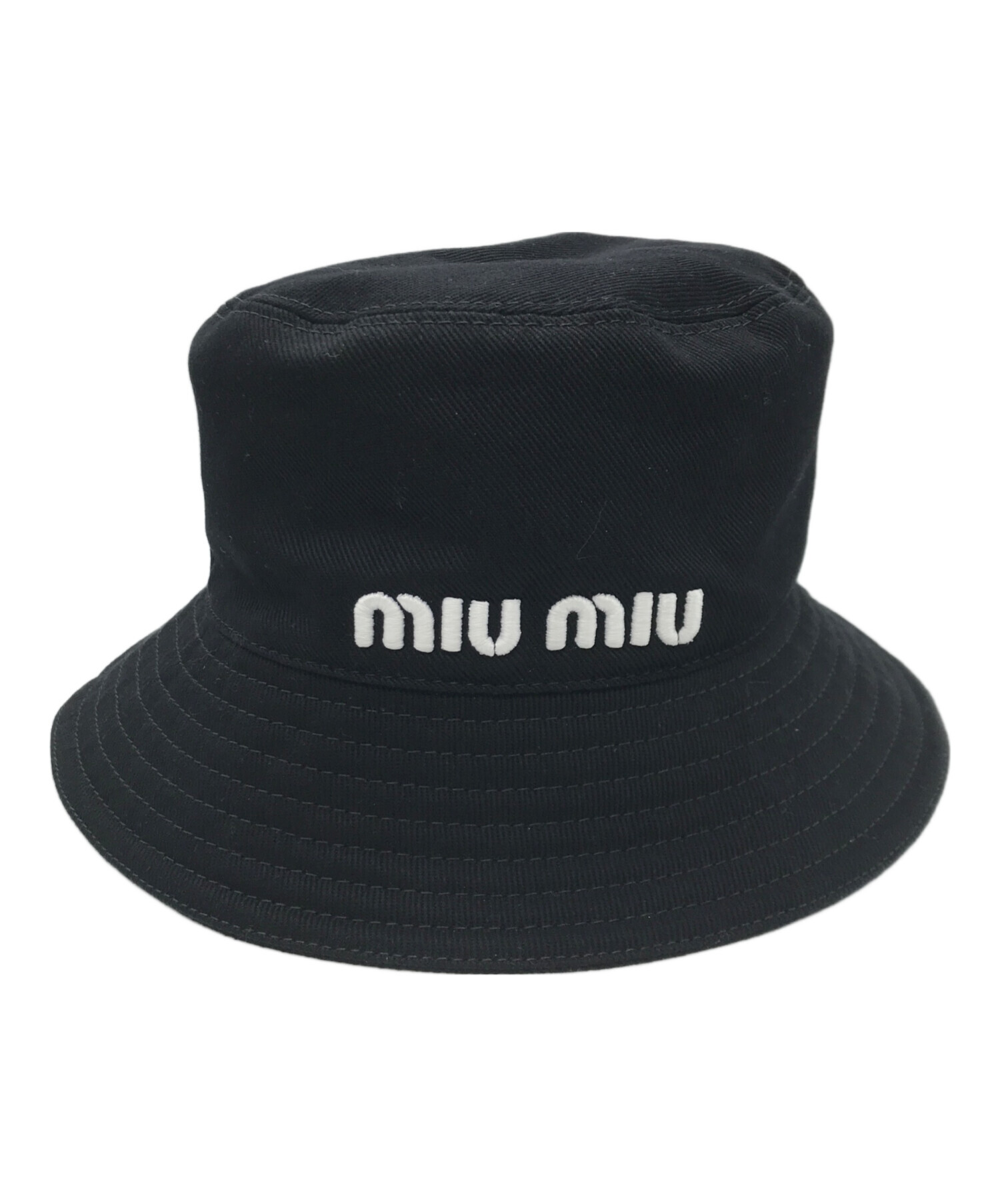 miumiu バケットハット黒 S