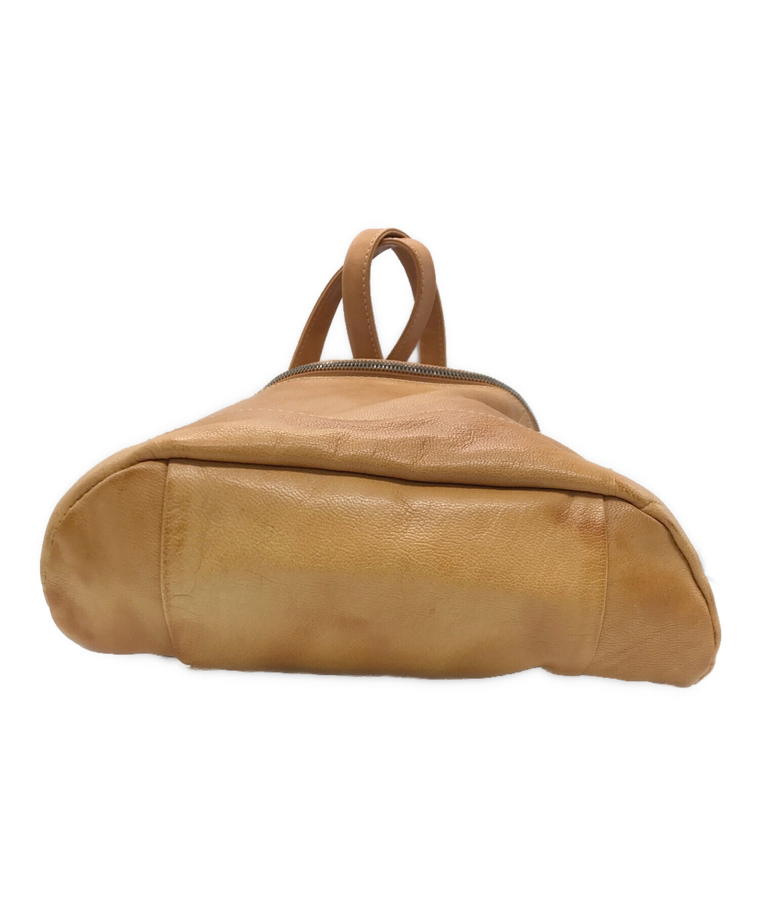 定価58,300円 genten ゲンテン ゴートヌメ リュック っぽかっ レザー