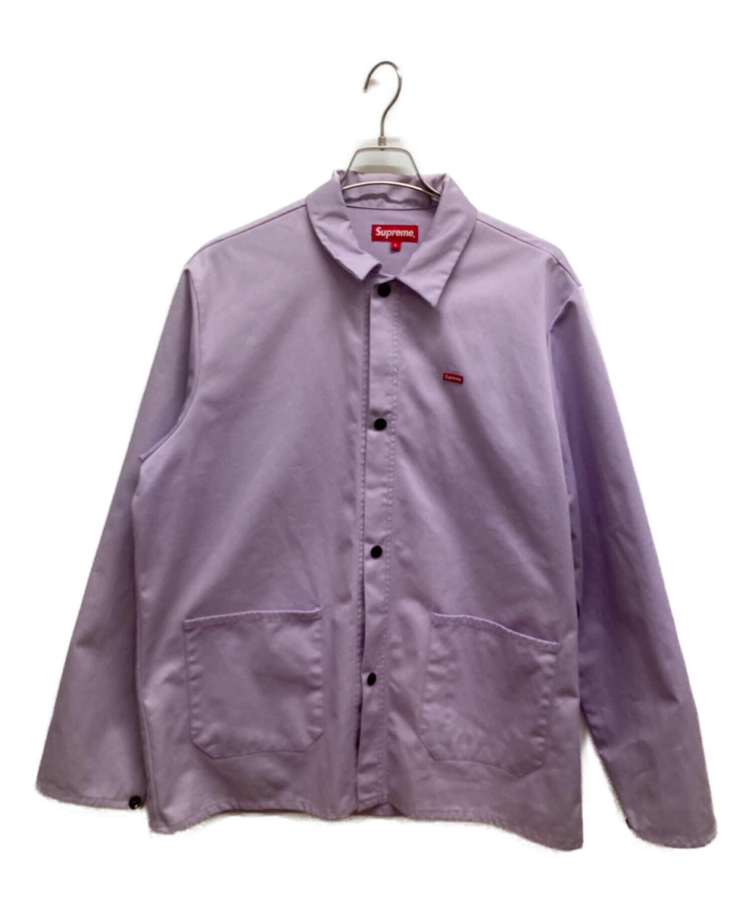 【美品】Supreme Shop Jacket カバーオール supreme shop jacket ピンクL