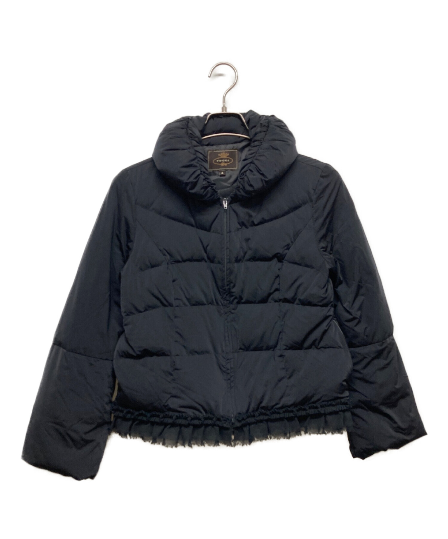 中古・古着通販】TOCCA (トッカ) 2WAYダウンコート ブラック サイズ:4  