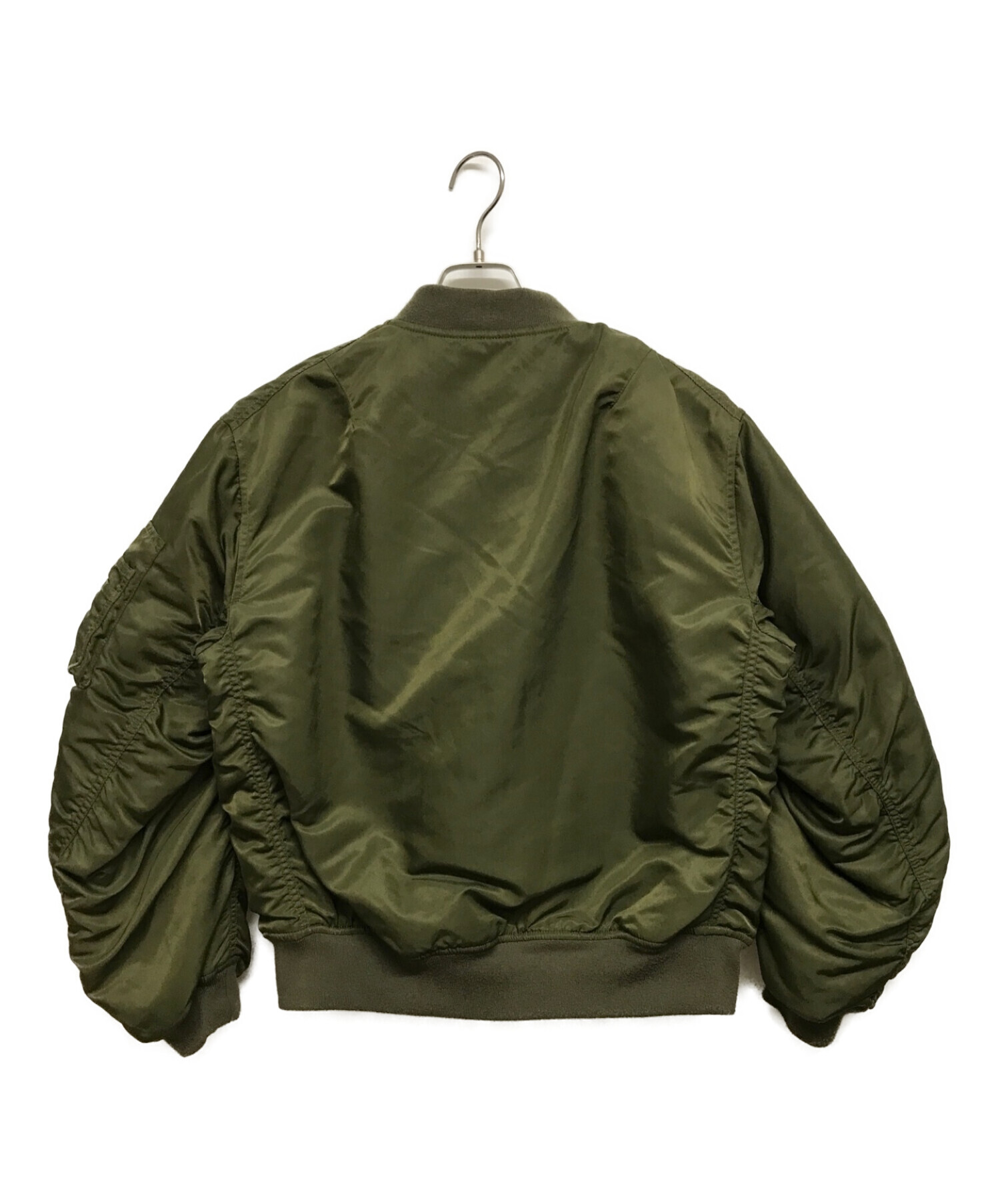 中古・古着通販】soduk (スドーク) MA-1ジャケット オリーブ サイズ 