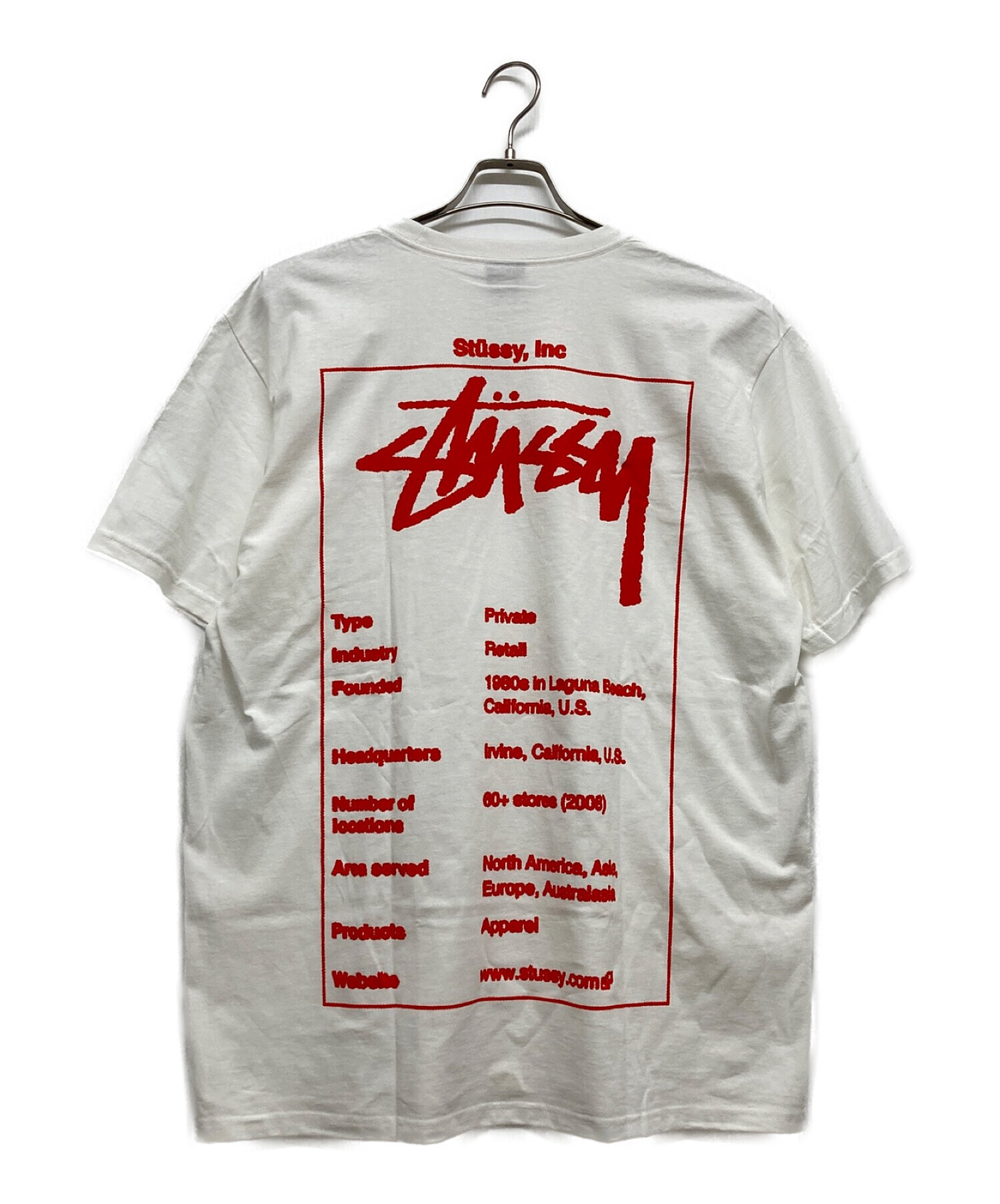 stussy (ステューシー) Tシャツ ホワイト サイズ:L