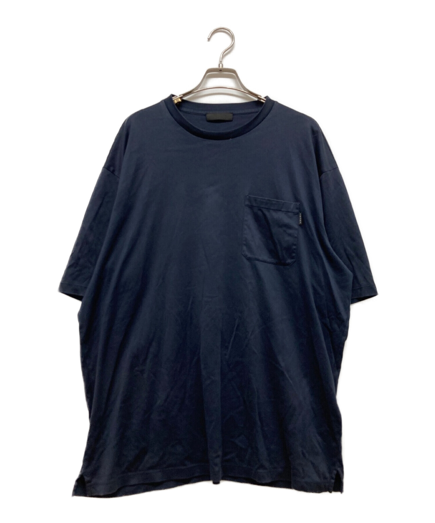 中古・古着通販】PRADA (プラダ) Tシャツ ネイビー サイズ:XL 