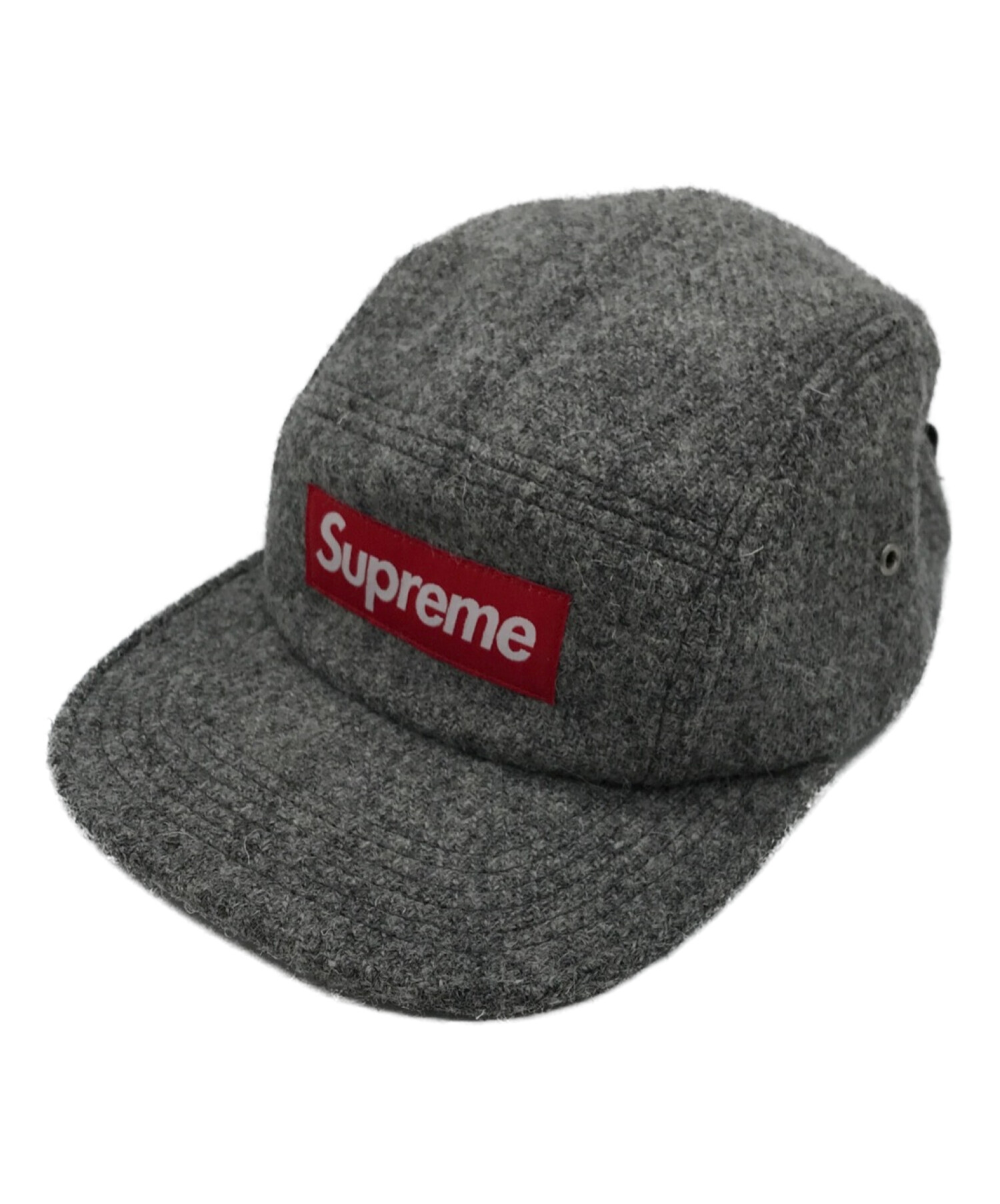 supreme harris tweed camp cap